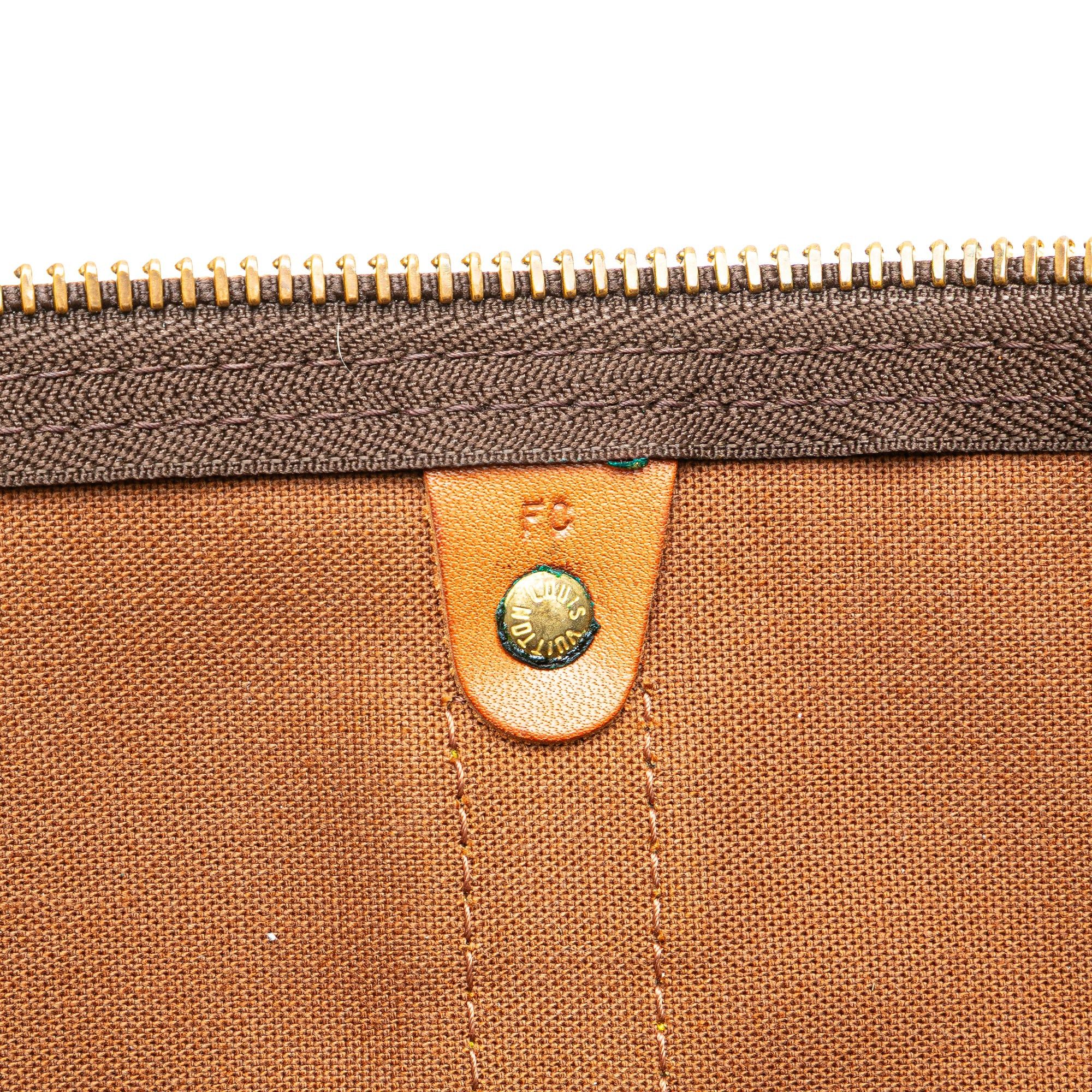 Louis Vuitton Louis Vuitton Monogram Keepall 50 Brown Size ONE SIZE - 7 Thumbnail