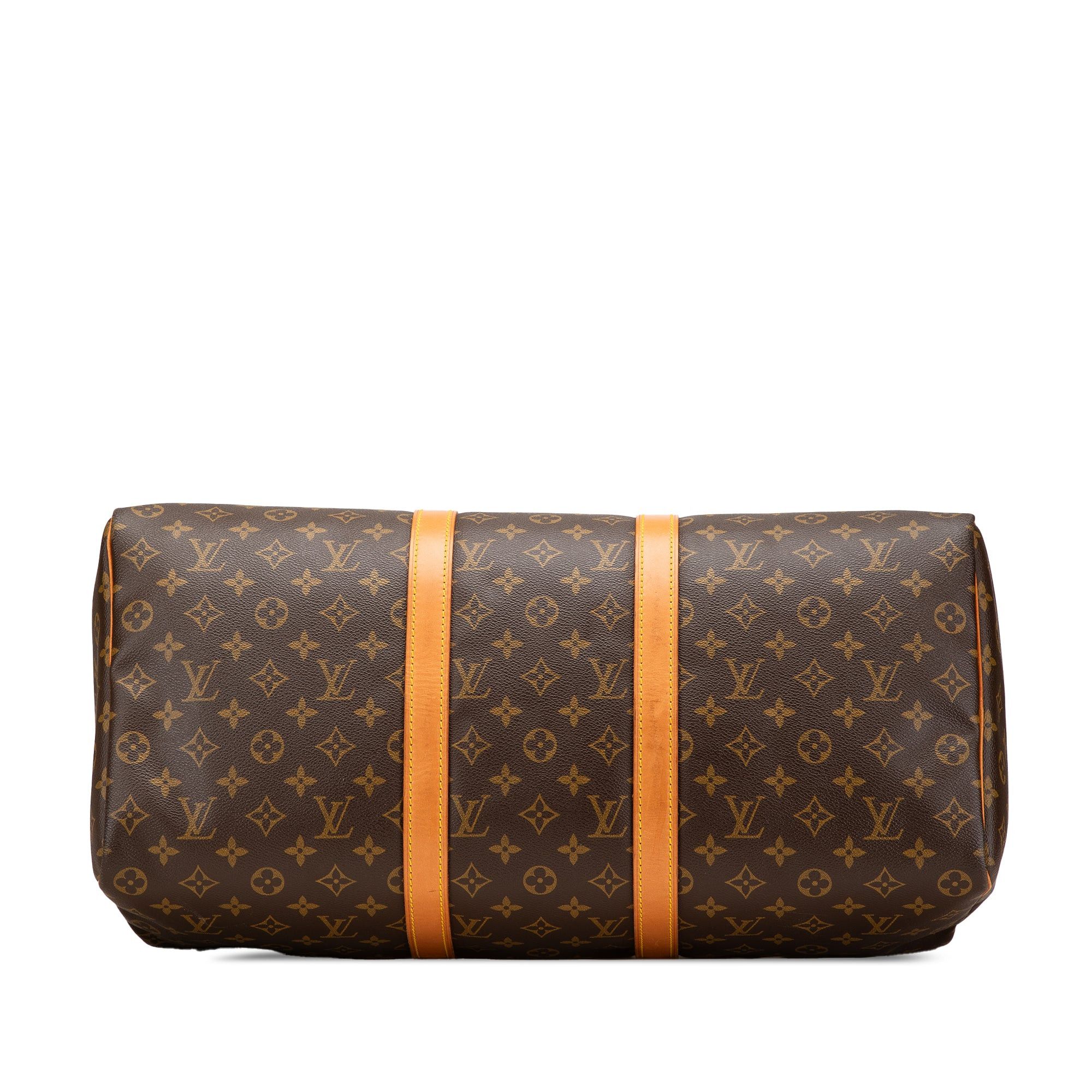 Louis Vuitton Louis Vuitton Monogram Keepall 50 Brown Size ONE SIZE - 3 Thumbnail