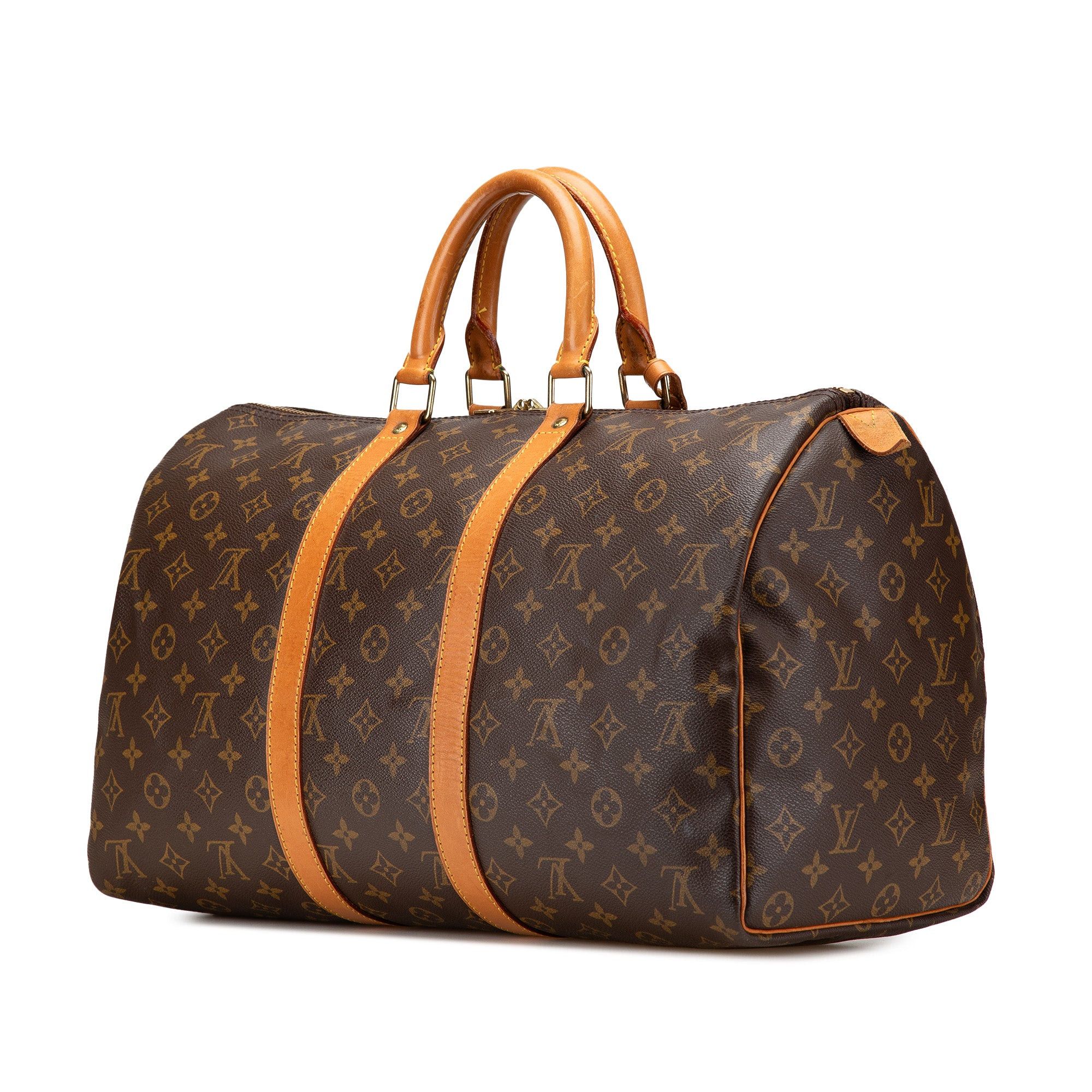Louis Vuitton Louis Vuitton Monogram Keepall 45 Brown Size ONE SIZE - 2 Thumbnail