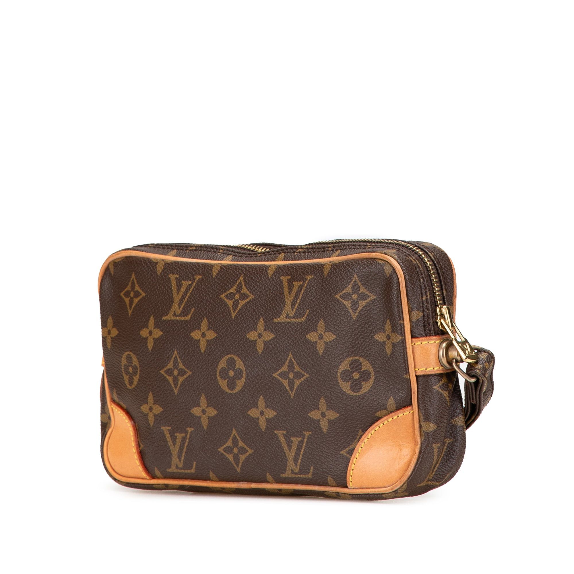 Louis Vuitton Louis Vuitton Monogram Marly Strap PM Brown Size ONE SIZE - 2 Thumbnail