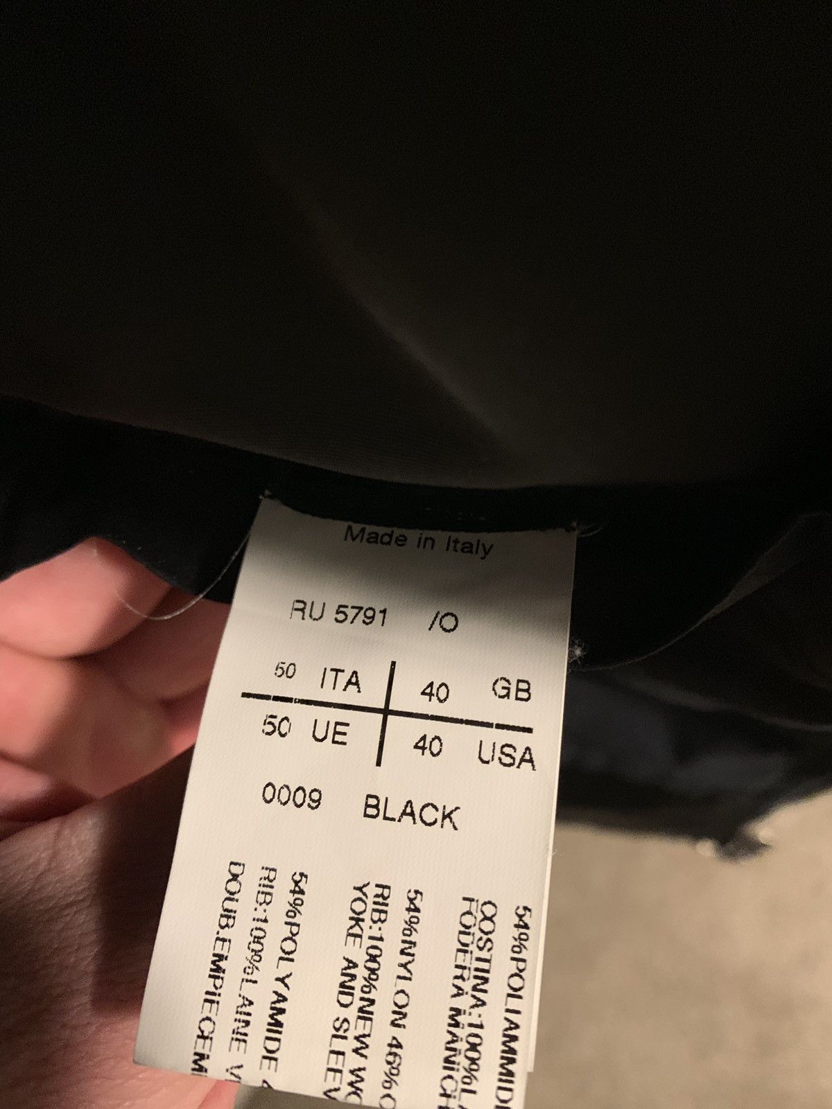 Rick Owens Rick Owens SS13 MA-1 Bomber Size US M / EU 48-50 / 2 - 4 Thumbnail