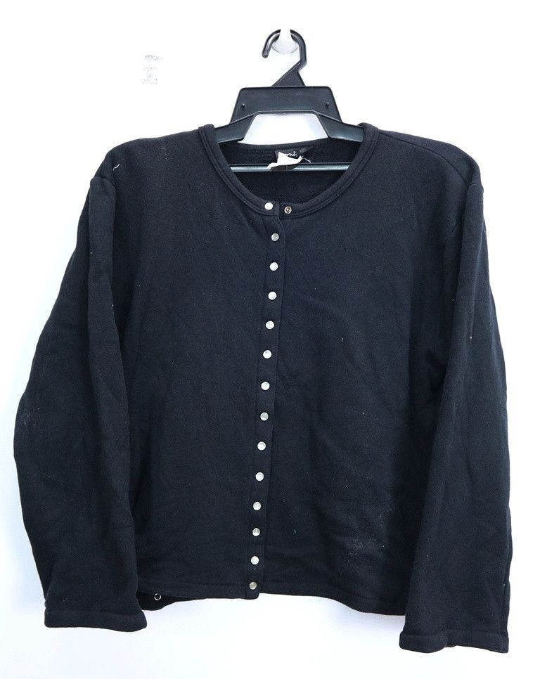 agnes b. Vintage Agnes b. Paris Sweater Cardigan Short Size US M / EU 48-50 / 2 - 1 Thumbnail