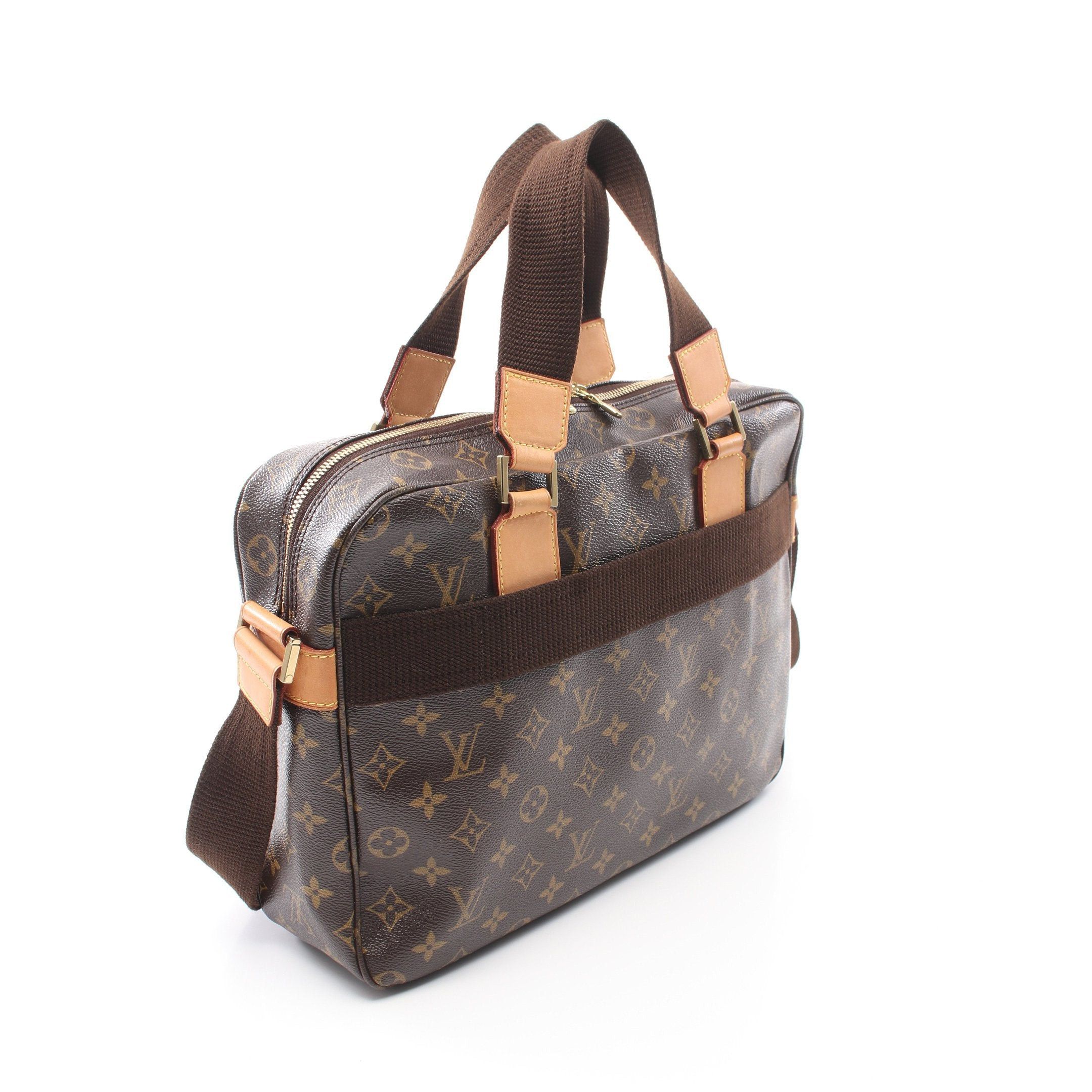 Louis Vuitton Louis Vuitton Sack Bosforo Monogram Handbag Leather Brown Size ONE SIZE - 2 Thumbnail