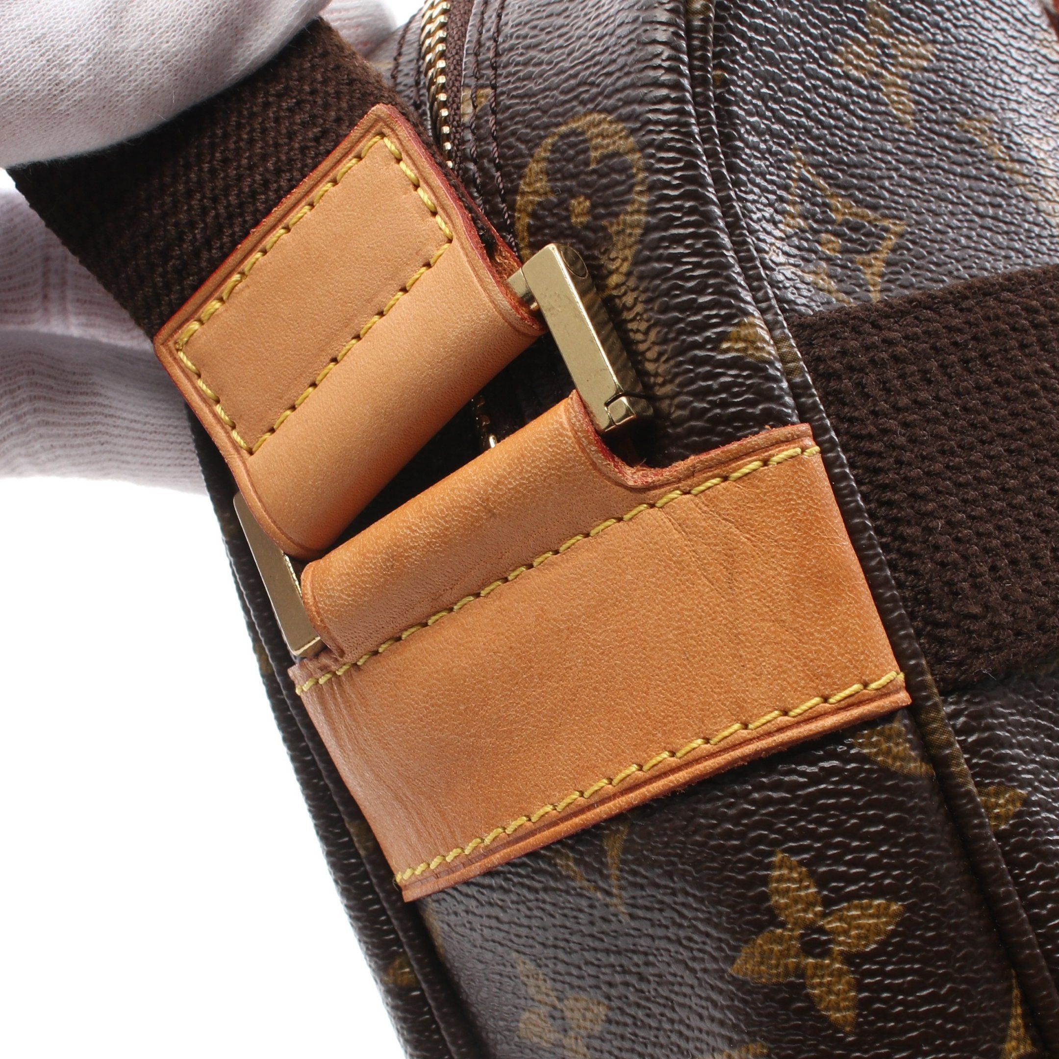 Louis Vuitton Louis Vuitton Sack Bosforo Monogram Handbag Leather Brown Size ONE SIZE - 9 Thumbnail