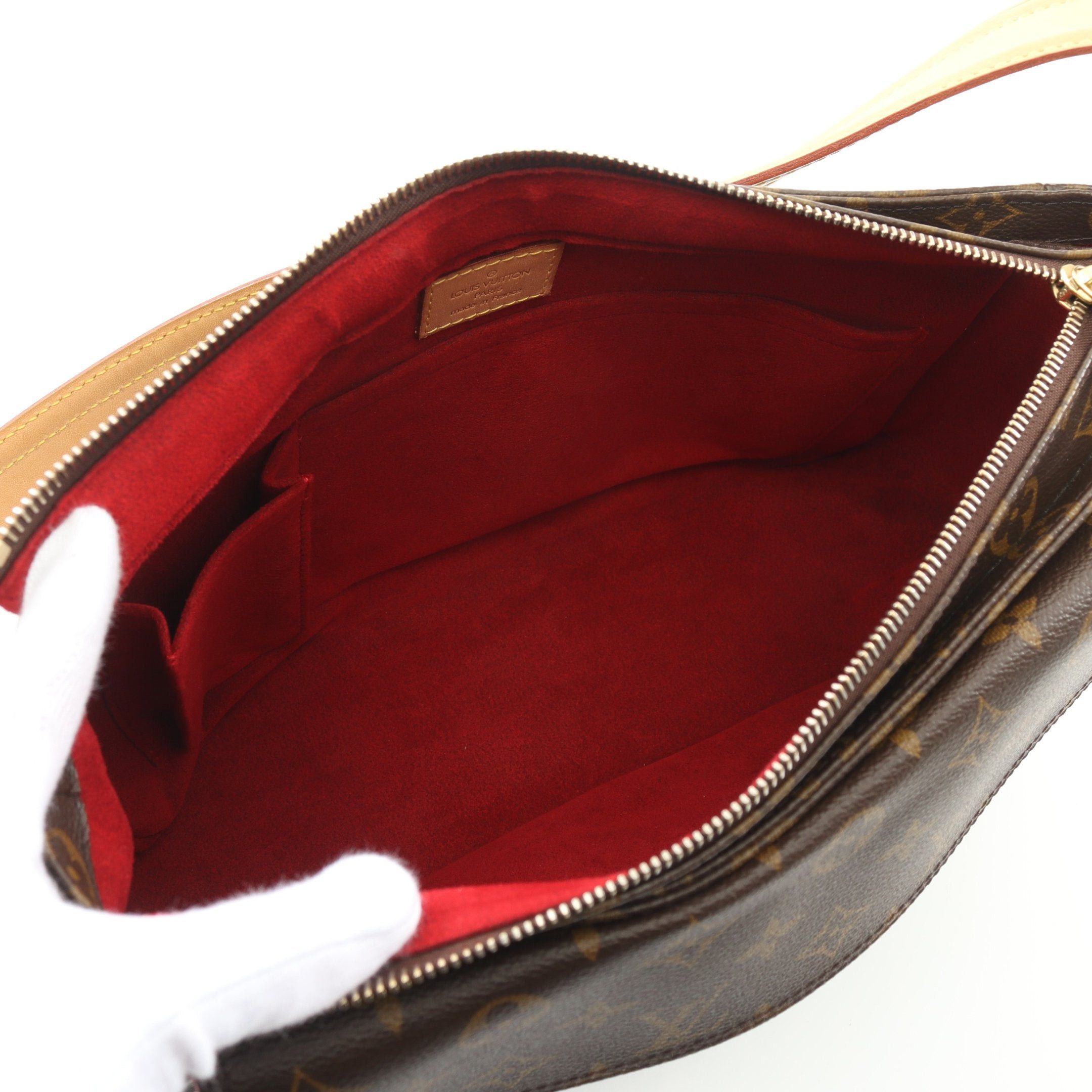 Louis Vuitton Louis Vuitton Vivacite Gm Monogram Shoulder Bag Leather Brown Size ONE SIZE - 3 Thumbnail
