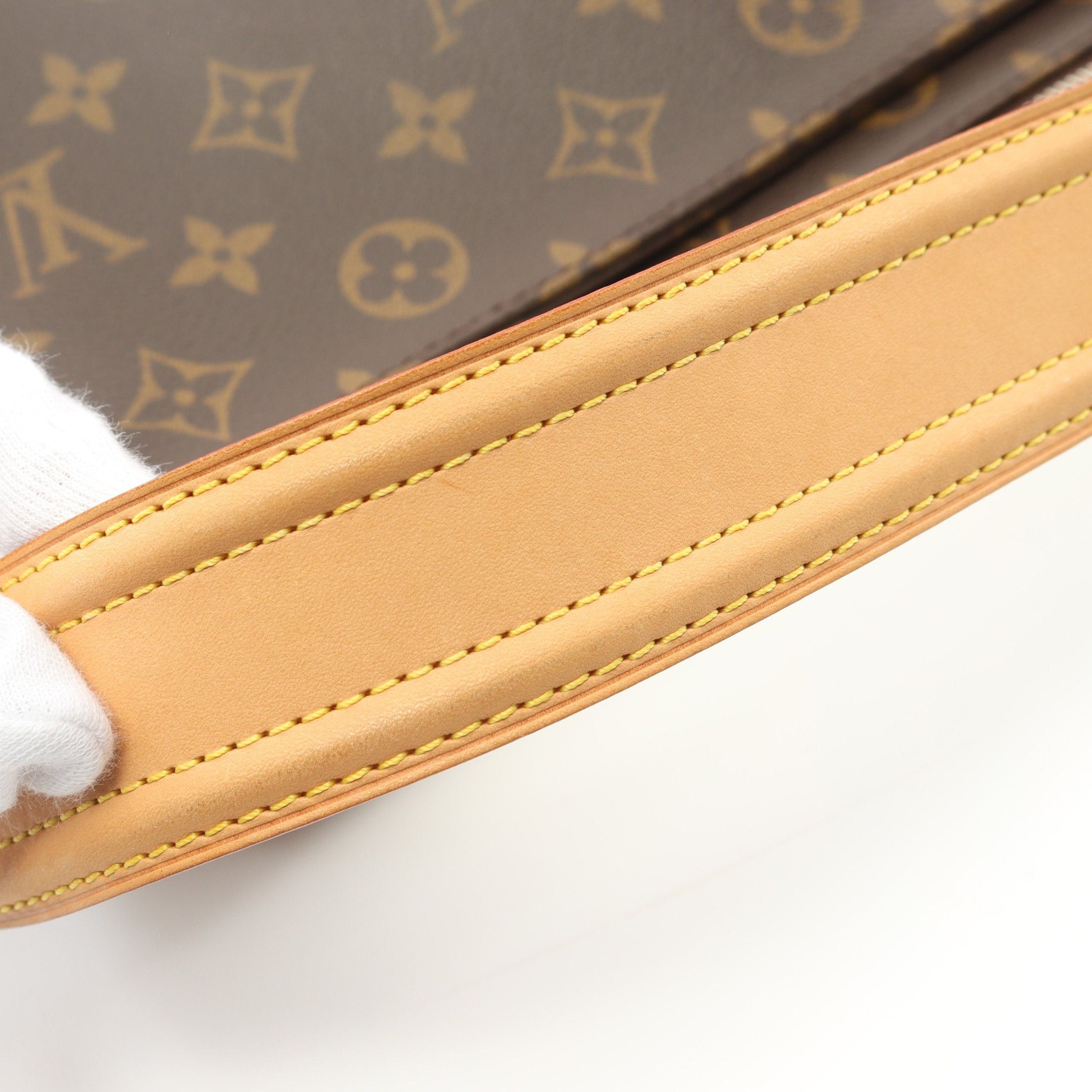 Louis Vuitton Louis Vuitton Vivacite Gm Monogram Shoulder Bag Leather Brown Size ONE SIZE - 6 Thumbnail