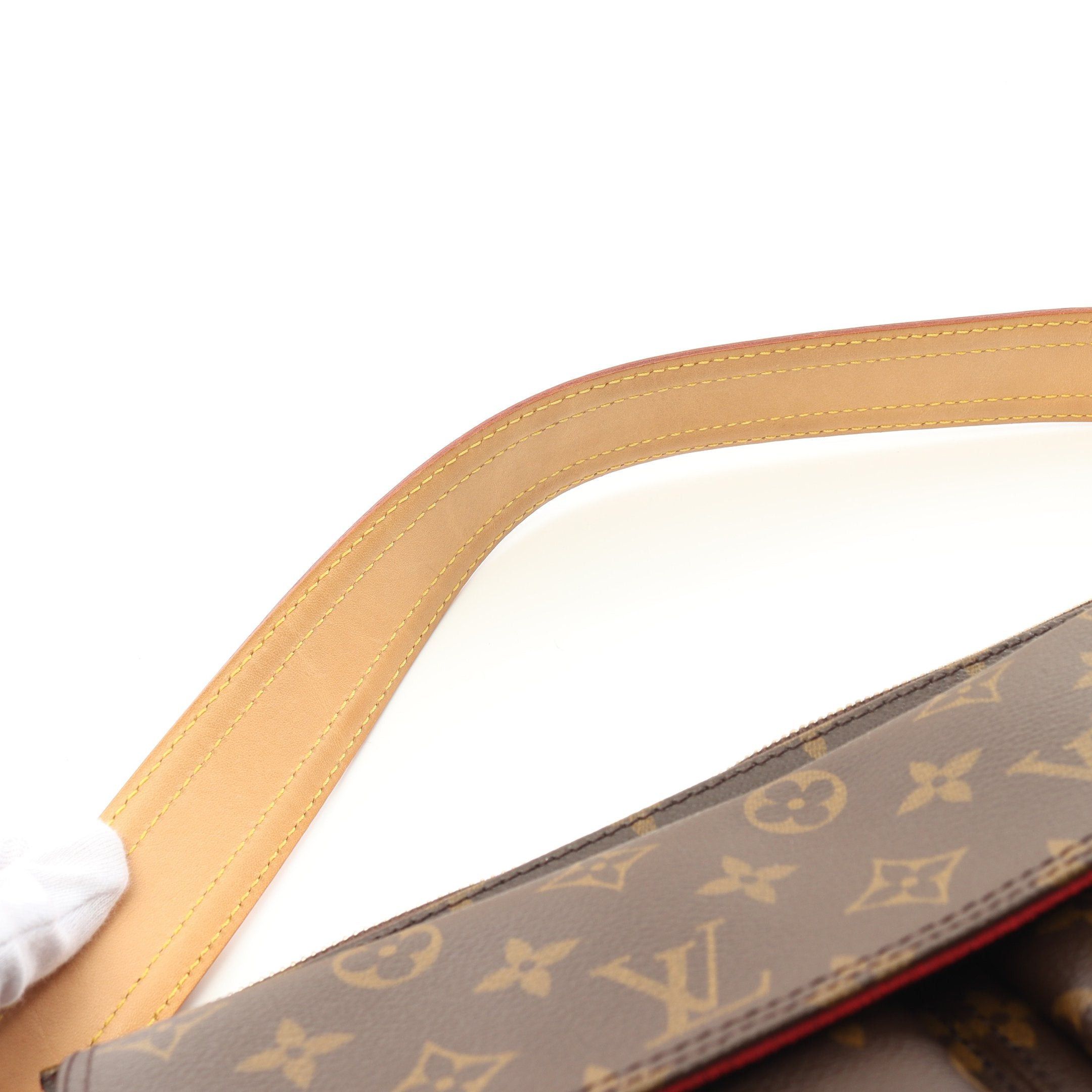 Louis Vuitton Louis Vuitton Vivacite Gm Monogram Shoulder Bag Leather Brown Size ONE SIZE - 9 Thumbnail