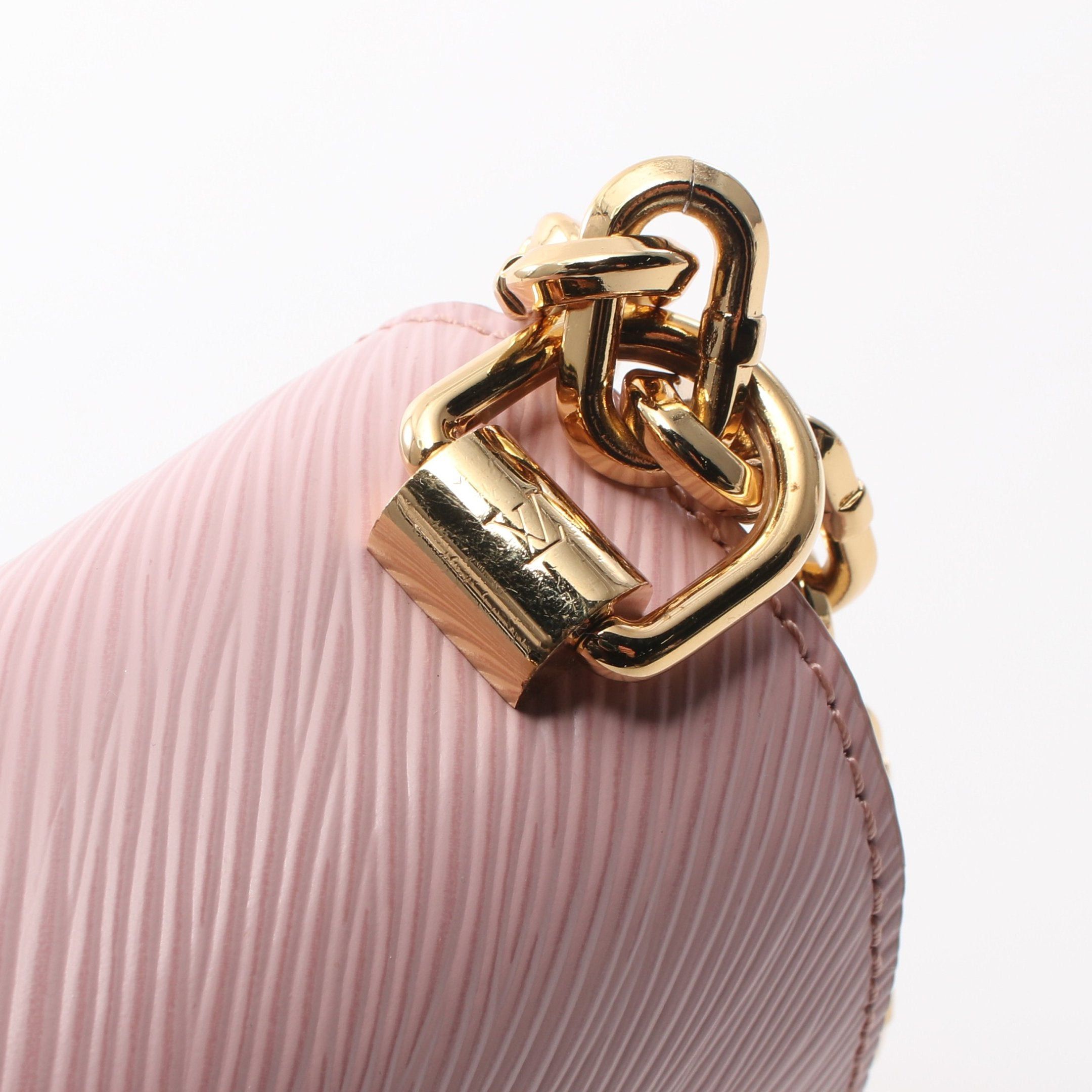 Louis Vuitton Louis Vuitton Twist Pm Epi Chain Shoulder Bag Leather Light Pink Size ONE SIZE - 8 Thumbnail