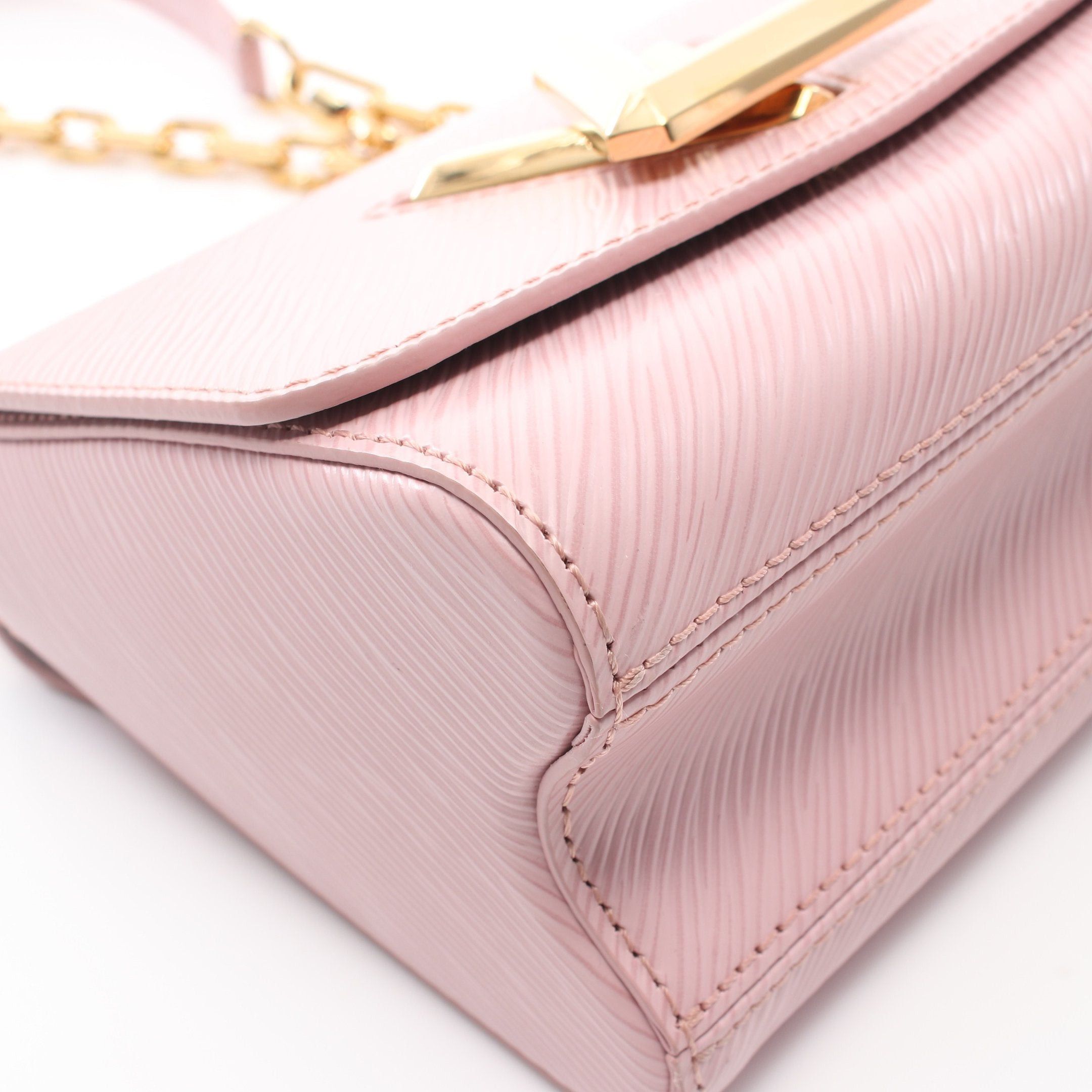 Louis Vuitton Louis Vuitton Twist Pm Epi Chain Shoulder Bag Leather Light Pink Size ONE SIZE - 9 Thumbnail