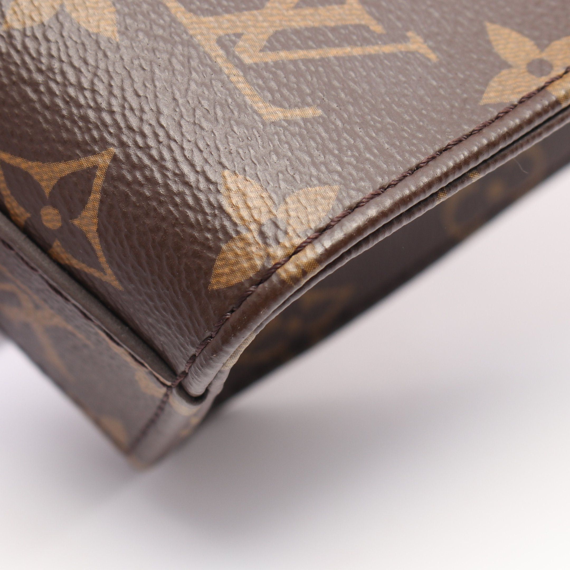 Louis Vuitton Louis Vuitton Sac Plat Bb Handbag Leather Brown Size ONE SIZE - 5 Thumbnail