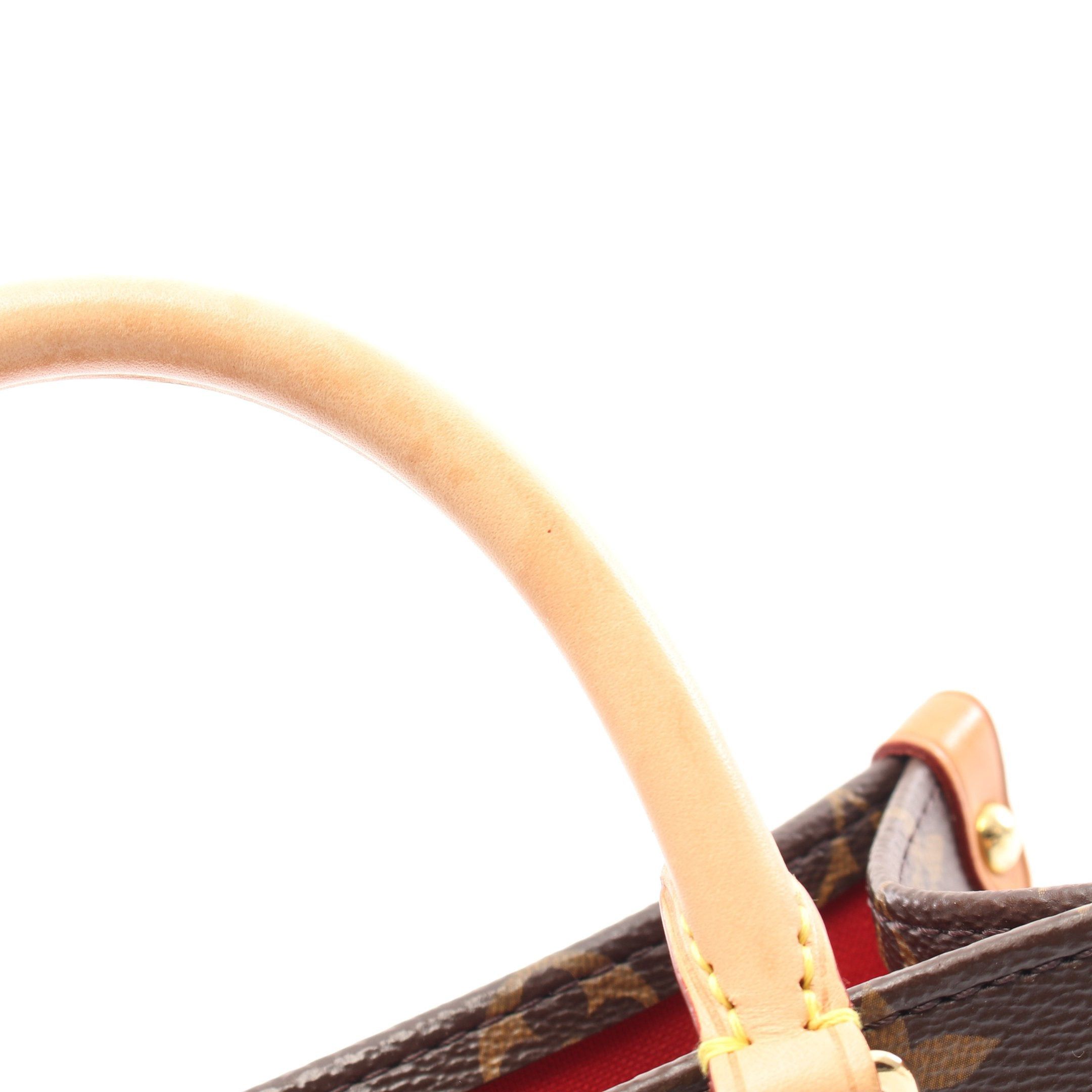 Louis Vuitton Louis Vuitton Sac Plat Bb Handbag Leather Brown Size ONE SIZE - 8 Thumbnail