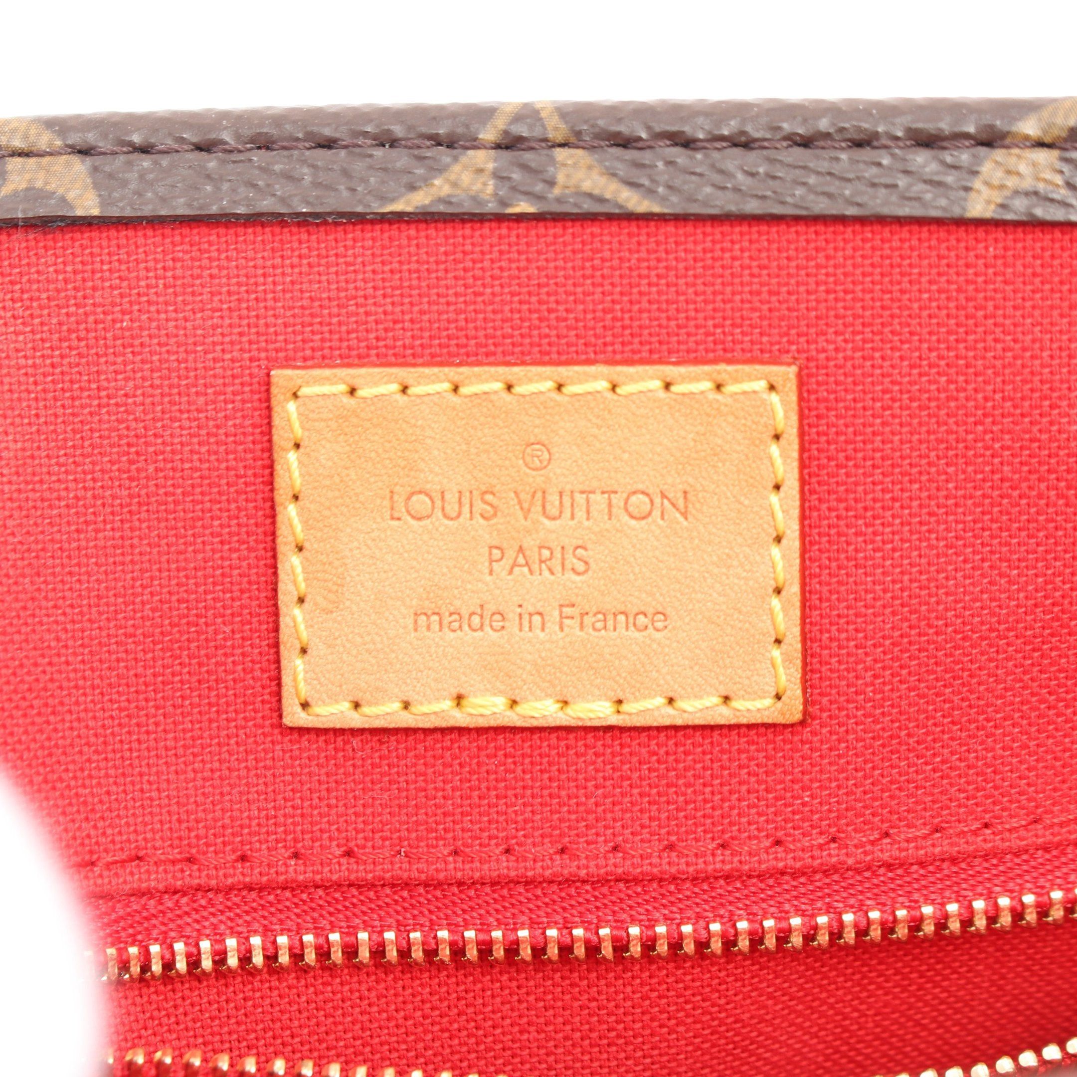 Louis Vuitton Louis Vuitton Sac Plat Bb Handbag Leather Brown Size ONE SIZE - 4 Thumbnail