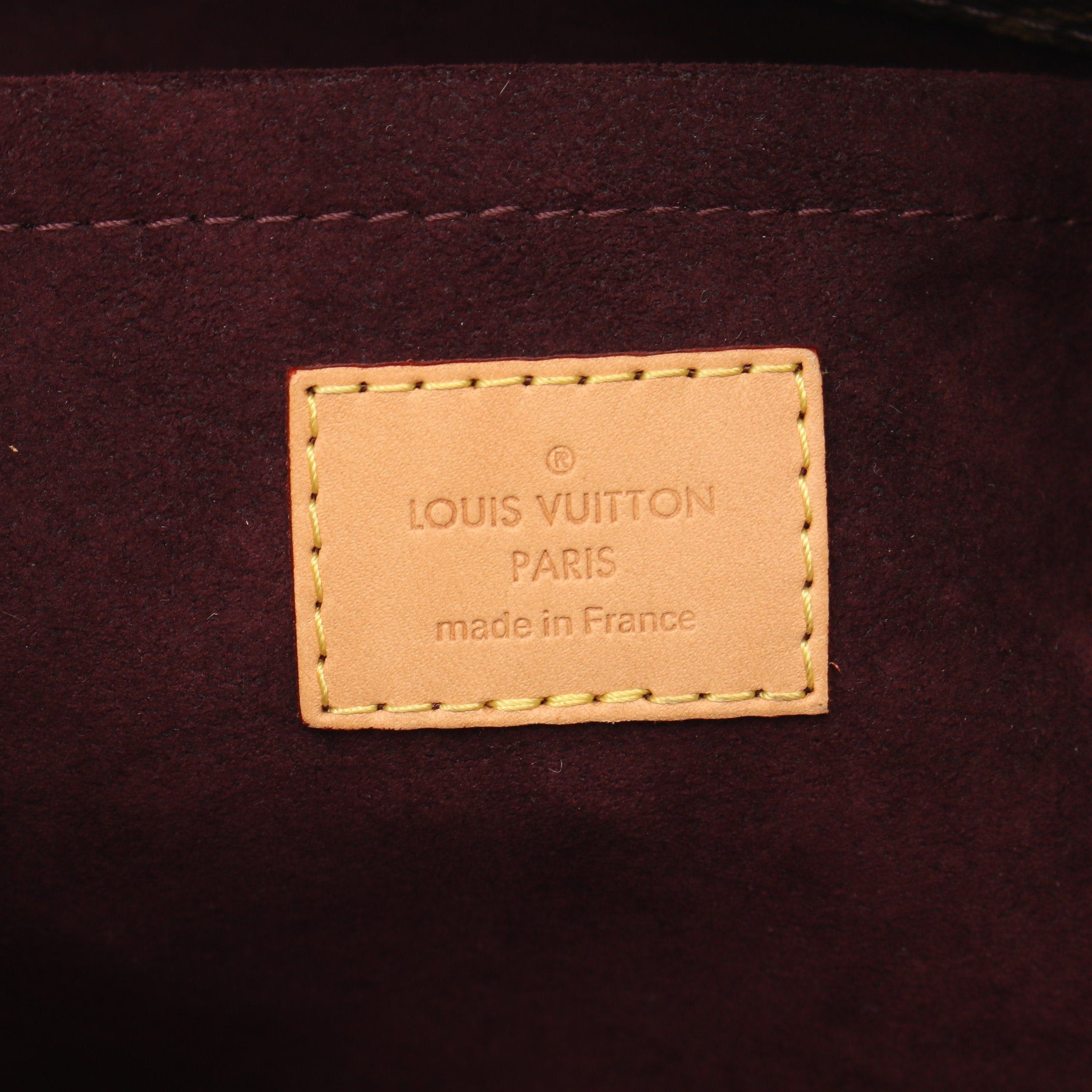 Louis Vuitton Louis Vuitton Montaigne Mm Monogram Handbag Leather Brown Size ONE SIZE - 4 Thumbnail
