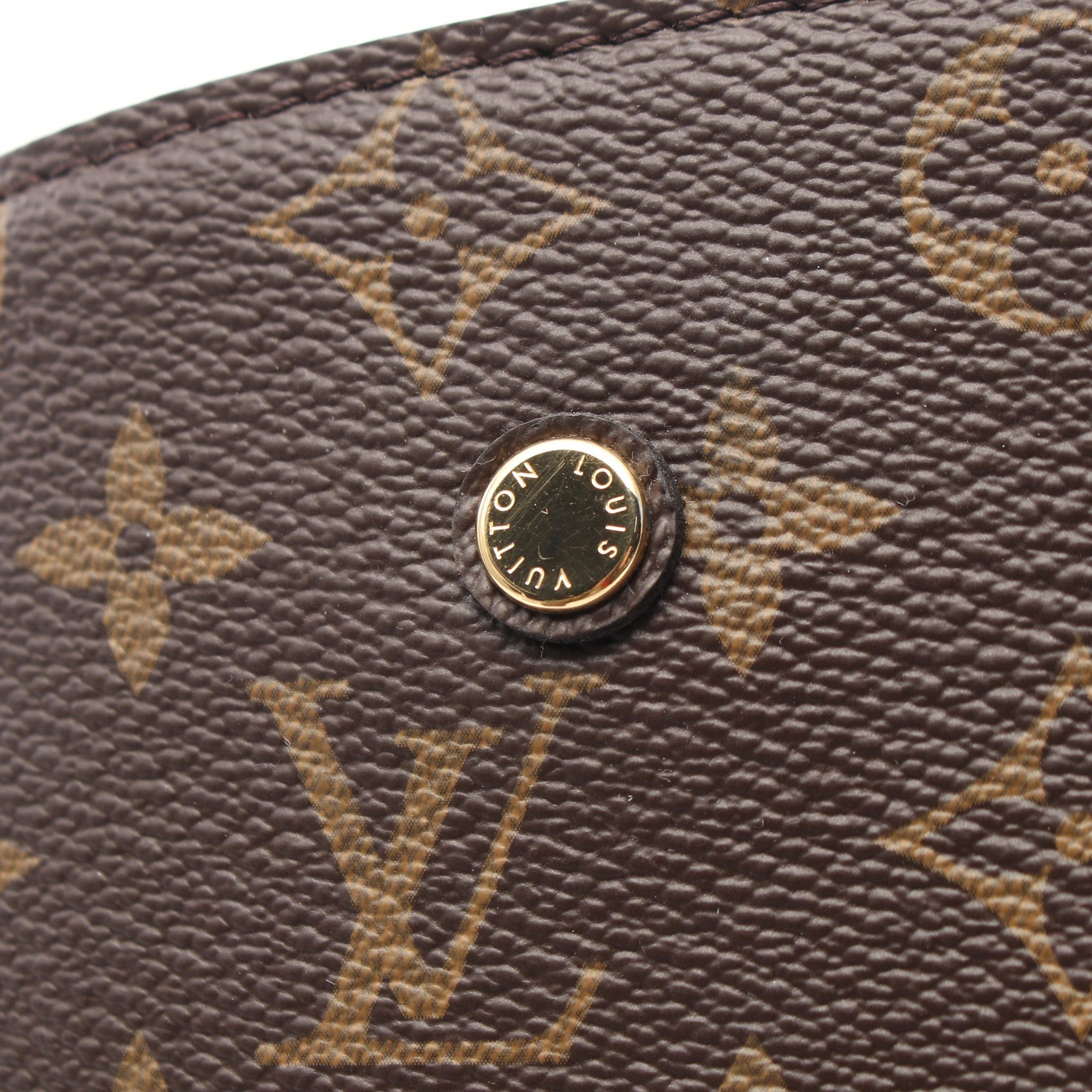 Louis Vuitton Louis Vuitton Montaigne Mm Monogram Handbag Leather Brown Size ONE SIZE - 6 Thumbnail