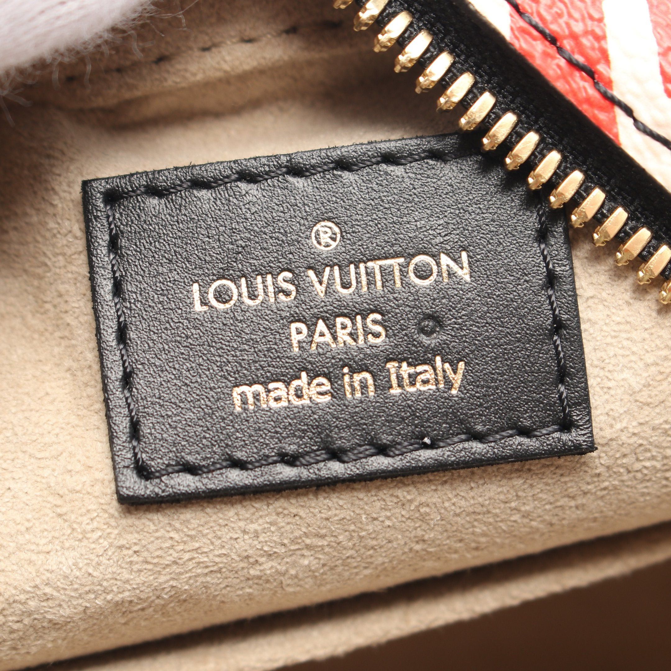 Louis Vuitton Louis Vuitton Lv Craft Boatt Chapeau Souple Monogram Giant Shoulder Bag Red Black Multicolor Size ONE SIZE - 4 Thumbnail