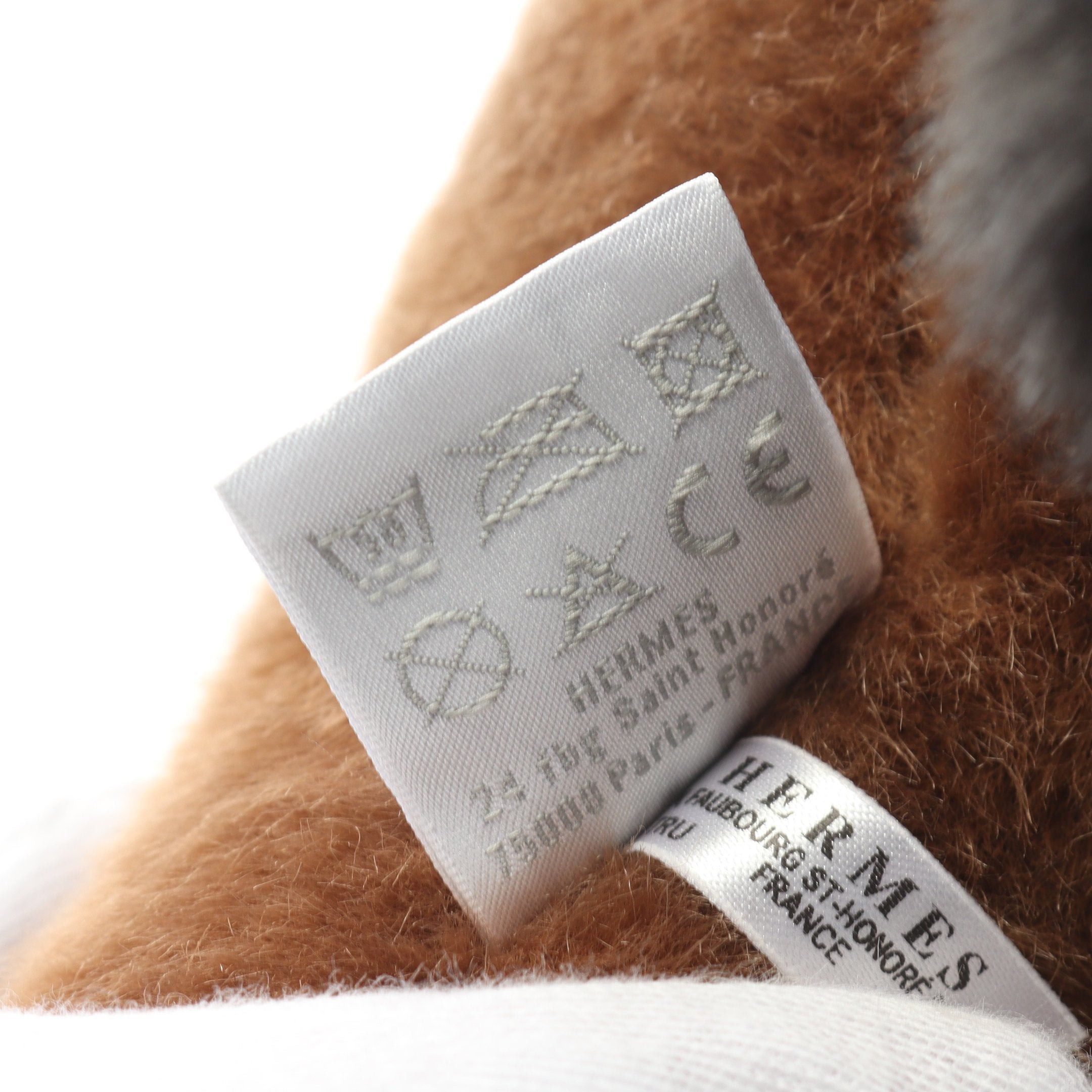 Hermes Hermes Elmy Pm Stuffed Toy Interior Suede Brown Multicolor Size ONE SIZE - 7 Thumbnail
