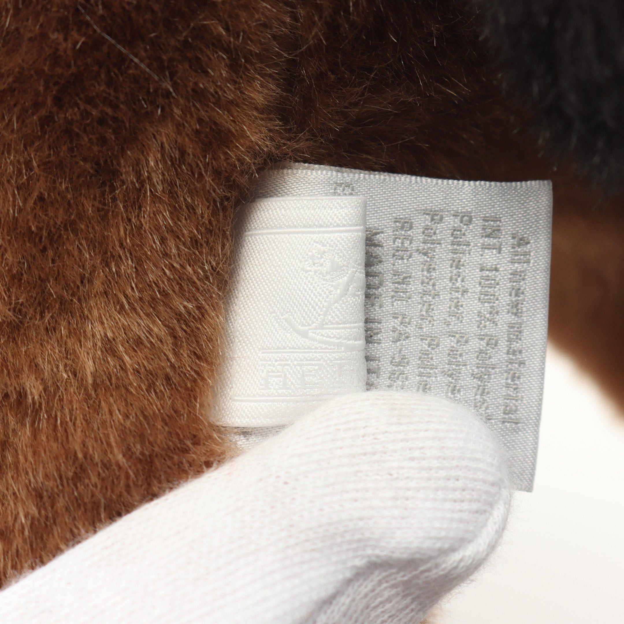 Hermes Hermes Elmy Pm Stuffed Toy Interior Suede Brown Multicolor Size ONE SIZE - 5 Thumbnail