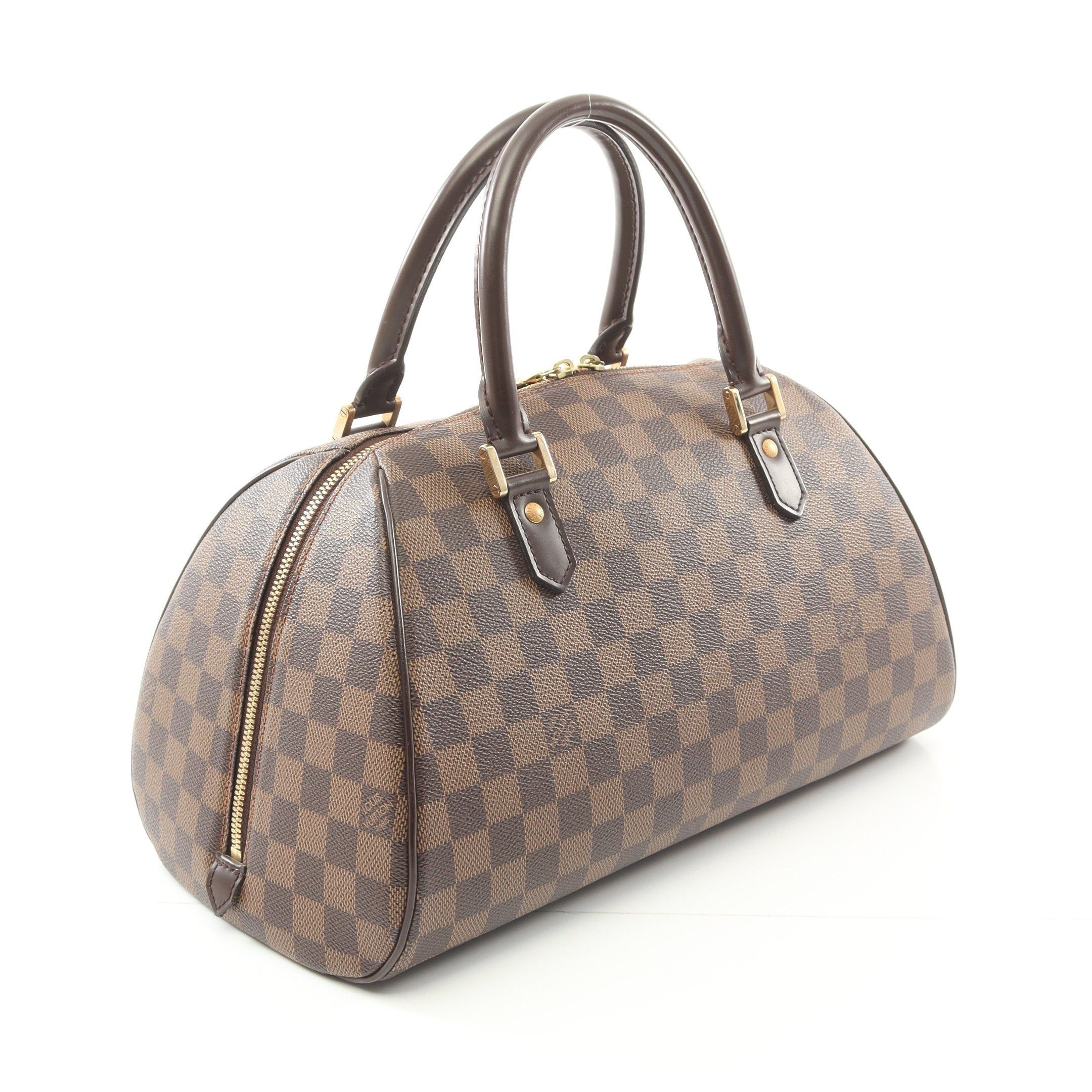 Louis Vuitton Louis Vuitton Rivera Mm Damier Ebene Handbag Leather Brown Size ONE SIZE - 2 Thumbnail