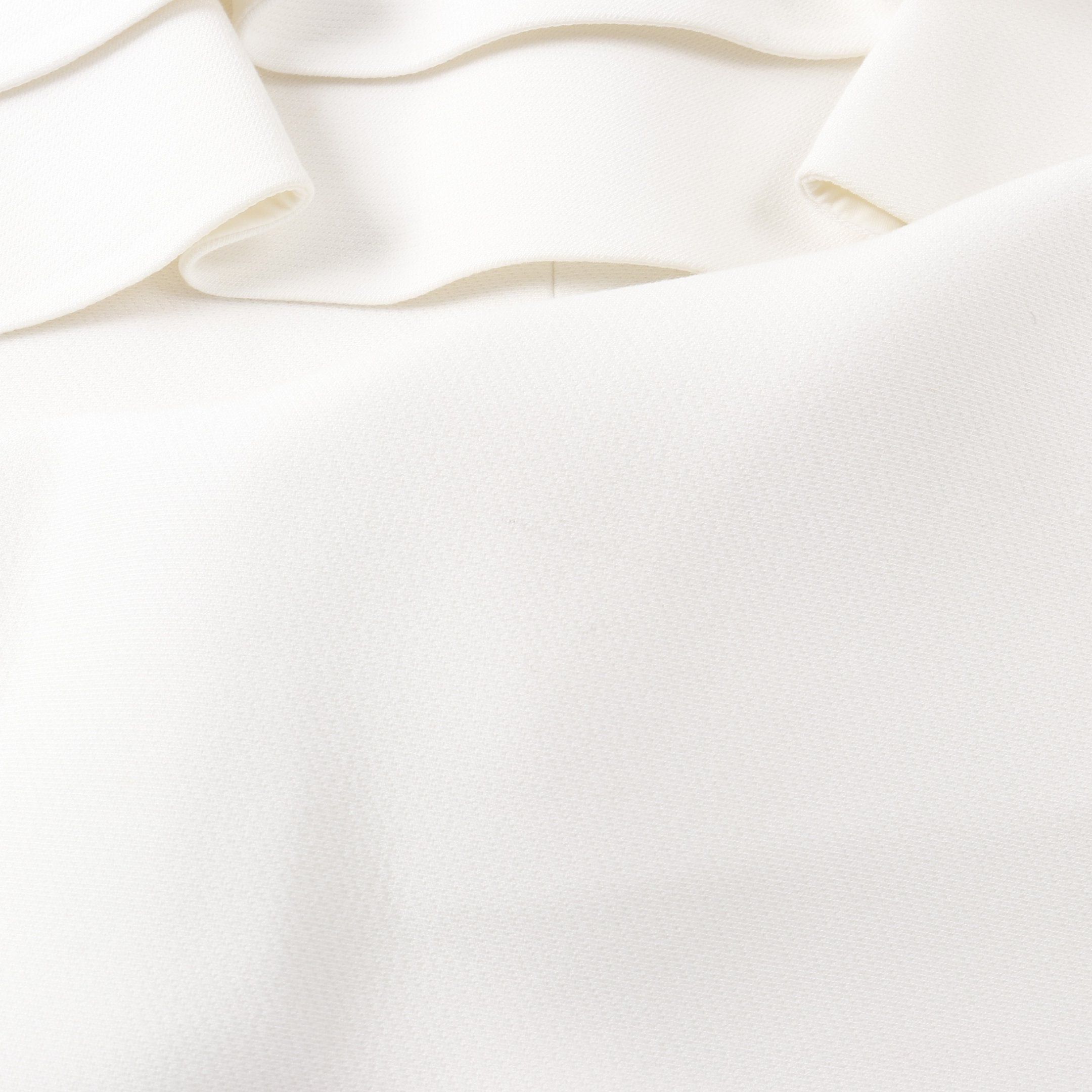 Louis Vuitton Louis Vuitton One Piece No Sleeve Frill Rayon Silk White Size ONE SIZE - 10 Thumbnail