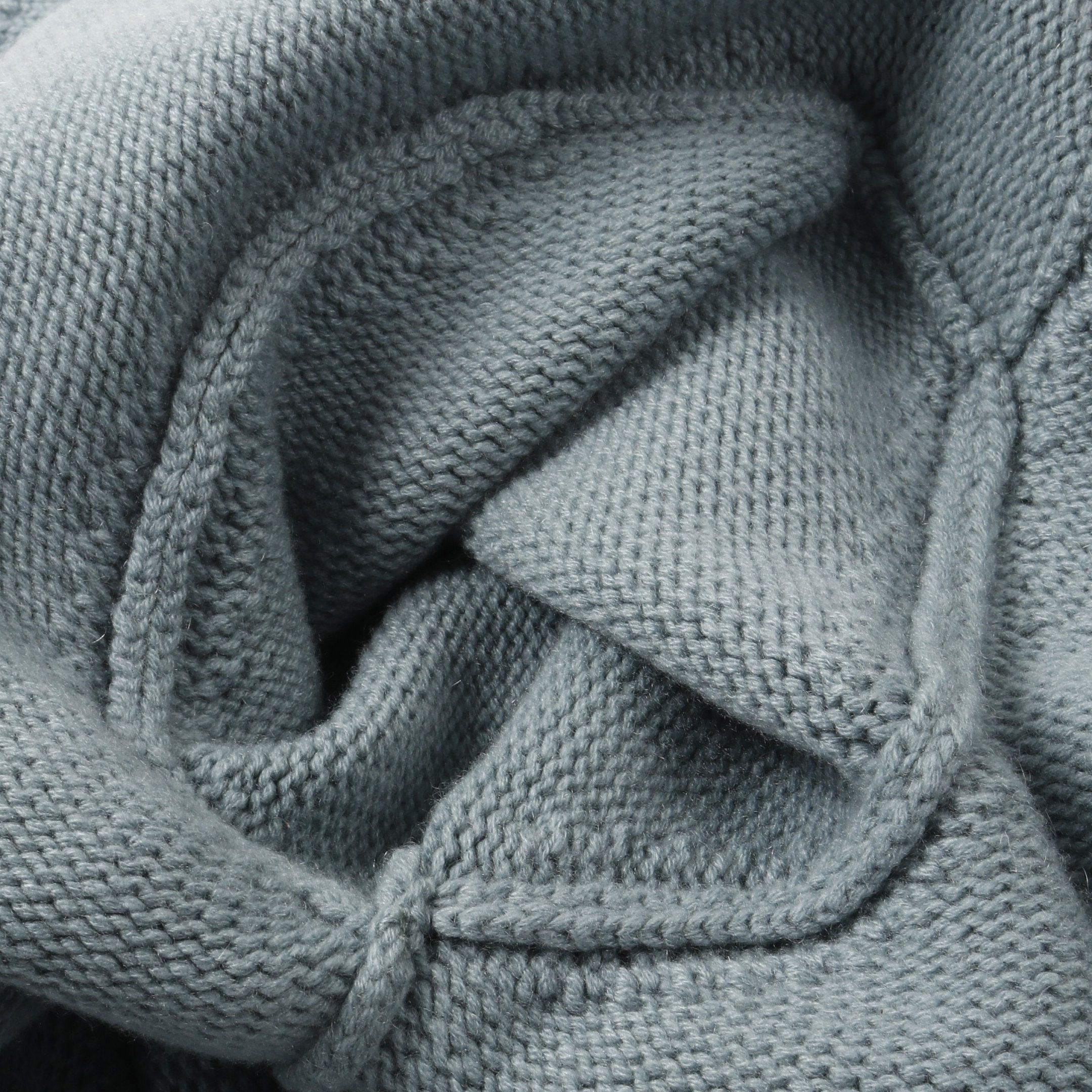 Hermes Hermes 1B Cardigan Cashmere Blue Gray Size ONE SIZE - 6 Thumbnail