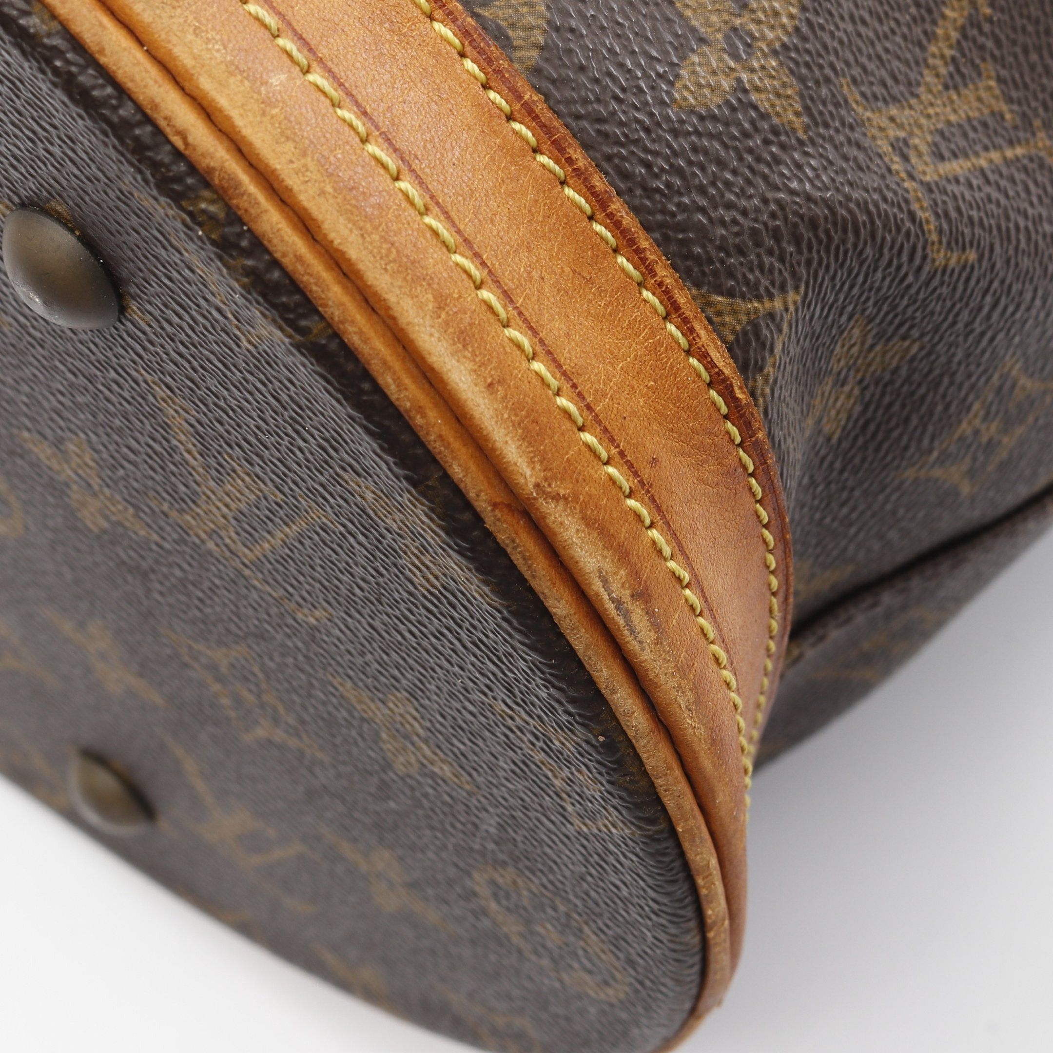 Louis Vuitton Louis Vuitton Bucket Gm Monogram Shoulder Bag Leather Brown Size ONE SIZE - 10 Thumbnail