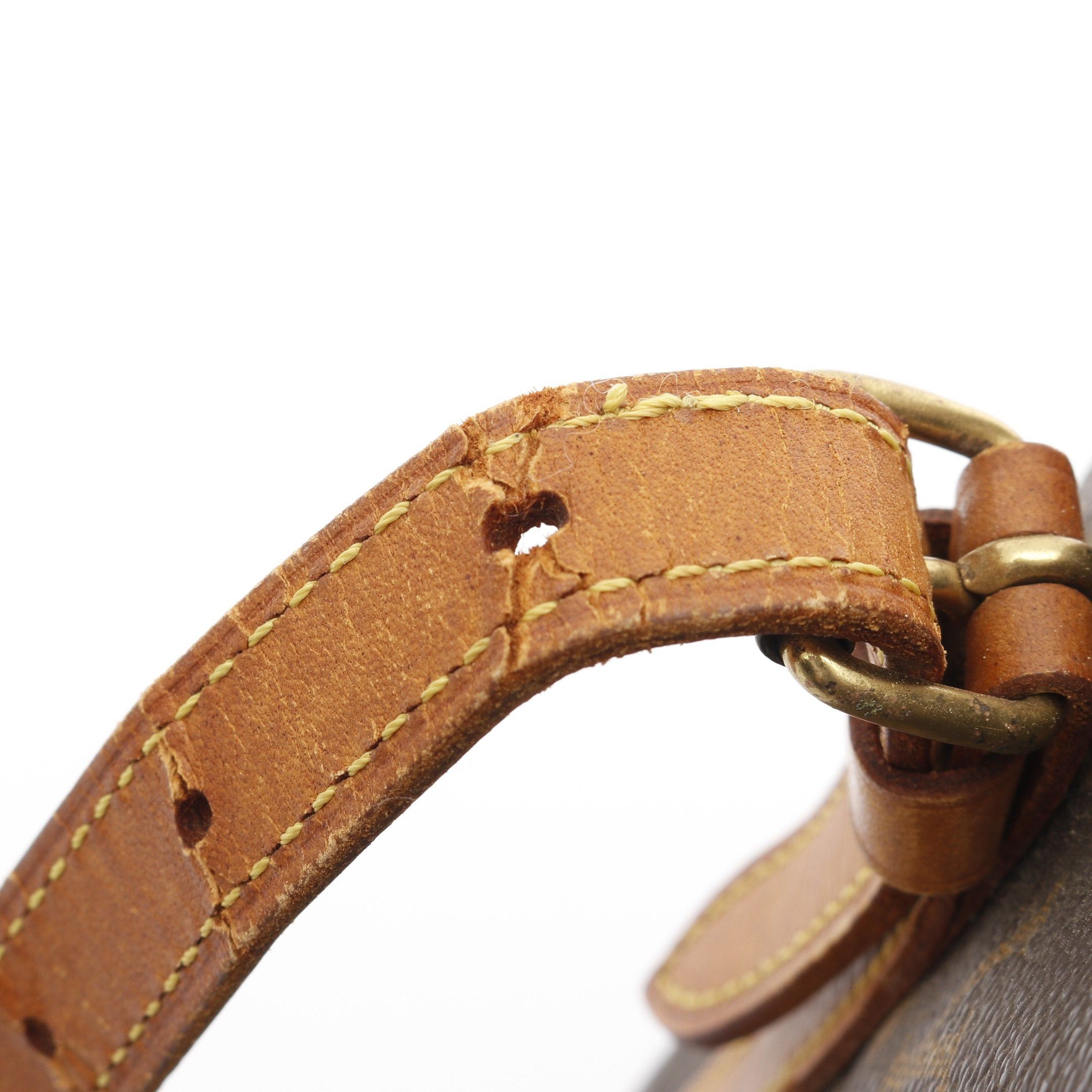 Louis Vuitton Louis Vuitton Bucket Gm Monogram Shoulder Bag Leather Brown Size ONE SIZE - 6 Thumbnail