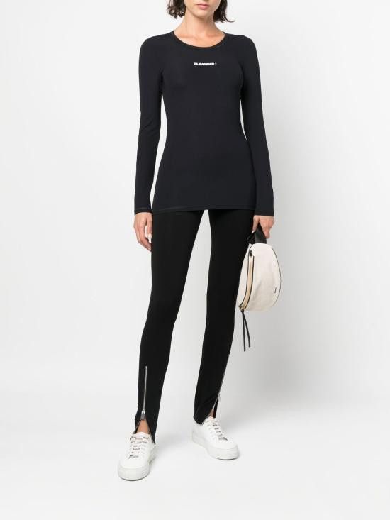 Jil Sander JIL SANDER Women Tops J40GC0019 J70029001 Black Size XS / US 0-2 / IT 36-38 - 5 Thumbnail