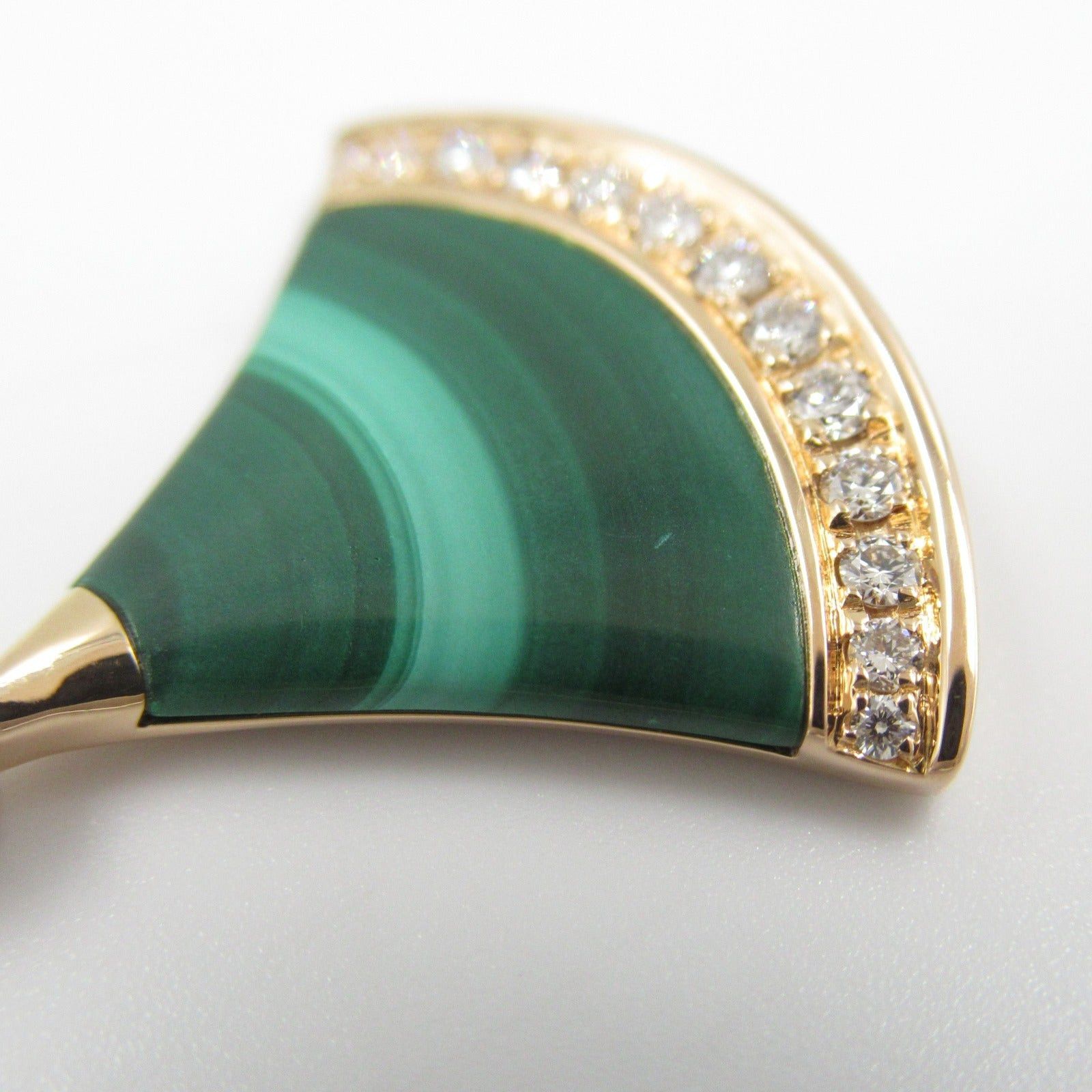 Bvlgari Bvlgari Diva Dream Necklace Malachite Diamond K18Pg (Pink Gold) Clear Green Size ONE SIZE - 6 Thumbnail