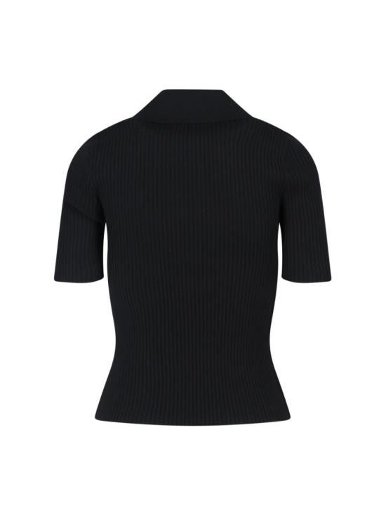 Courreges COURREGES Women Tops VESMPO029FI0001 9999 Black Size M / US 6-8 / IT 42-44 - 2 Thumbnail