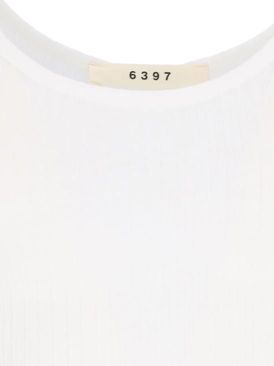 6397 6397 Women Tops NT406 WHITE White Size L / US 10 / IT 46 - 3 Thumbnail