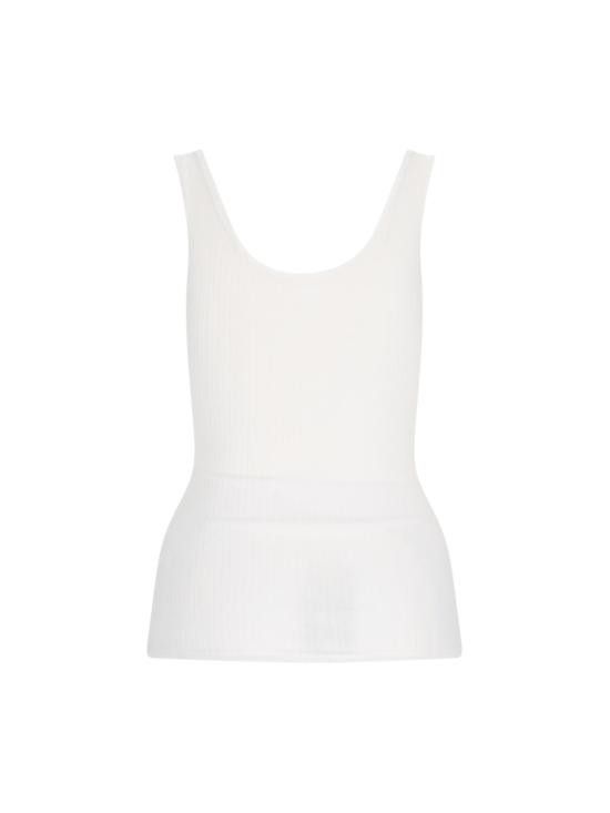 6397 6397 Women Tops NT406 WHITE White Size L / US 10 / IT 46 - 2 Thumbnail