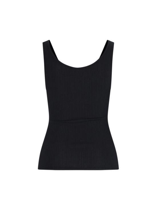 6397 6397 Women Tops NT406 BLACK Black Size M / US 6-8 / IT 42-44 - 2 Thumbnail