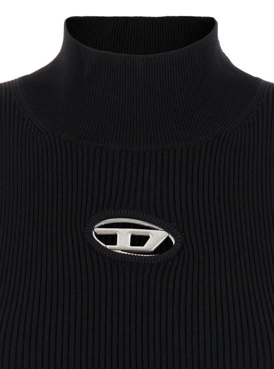 Diesel DIESEL Women Tops A130200DLAX9XX Black Size L / US 10 / IT 46 - 3 Thumbnail