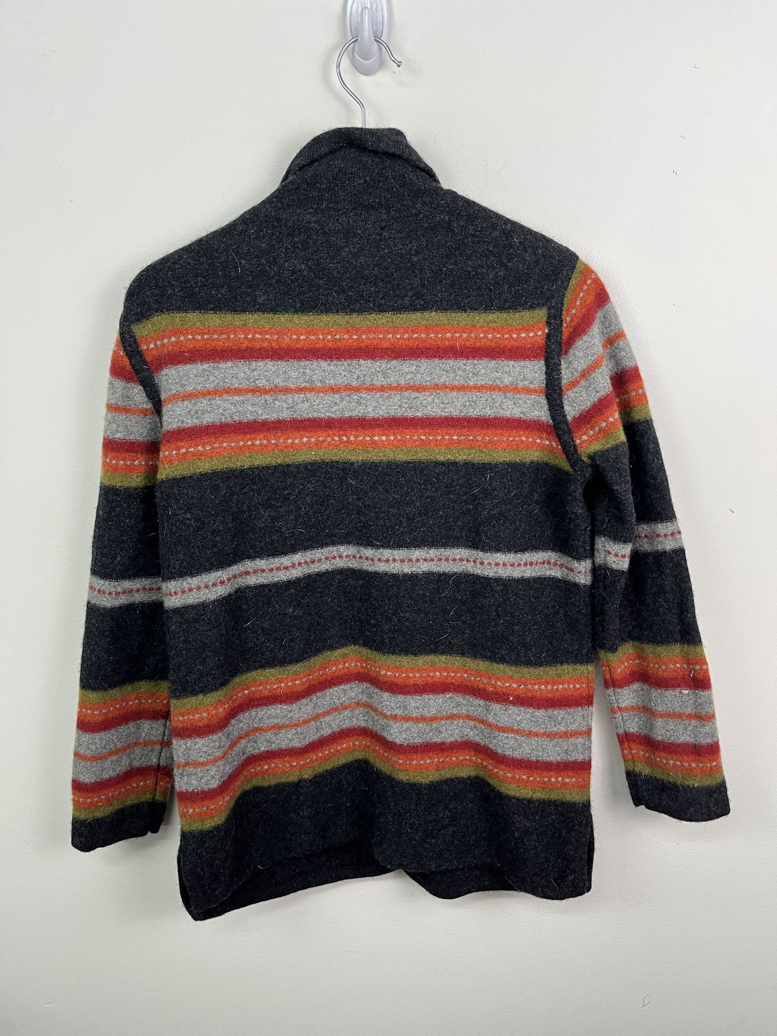 Other Vintage Jones New York Striped Knit Cardigan Size Petite Small Size US S / EU 44-46 / 1 - 3 Thumbnail