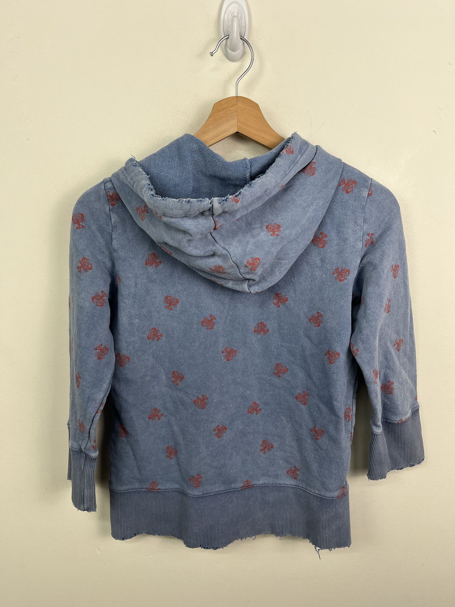 Other Vintage Y2K Lobster All Over Print Zip 2000s Baby Tee Hoodie Size XS Size US XS / EU 42 / 0 - 3 Thumbnail
