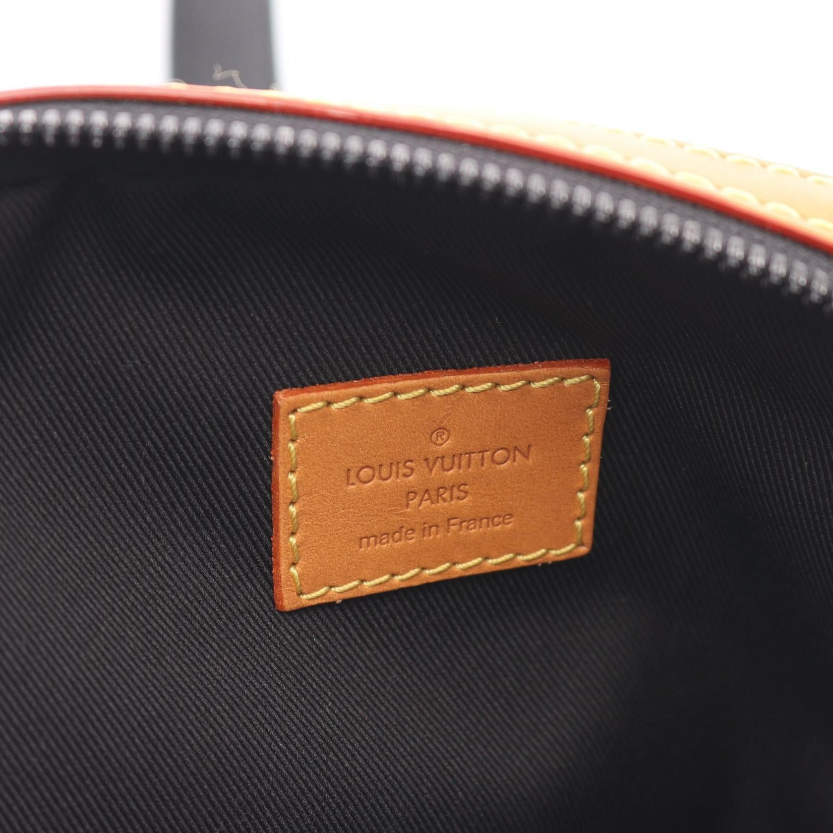 Louis Vuitton Louis Vuitton Louis Vuitton * Nigo Amazon Sling Bag Monogram Damier Ebene Giant Body Leather Brown Black Size ONE SIZE - 4 Thumbnail