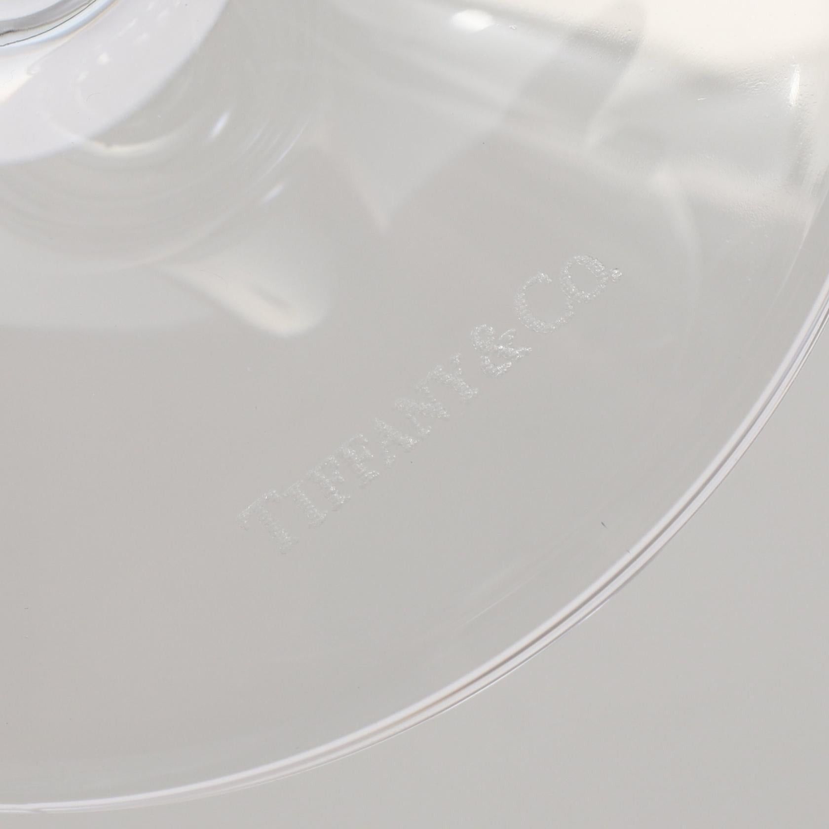 Tiffany & Co. Tiffany Co Ampersand Pair Wine Glass Clear Size ONE SIZE - 2 Thumbnail