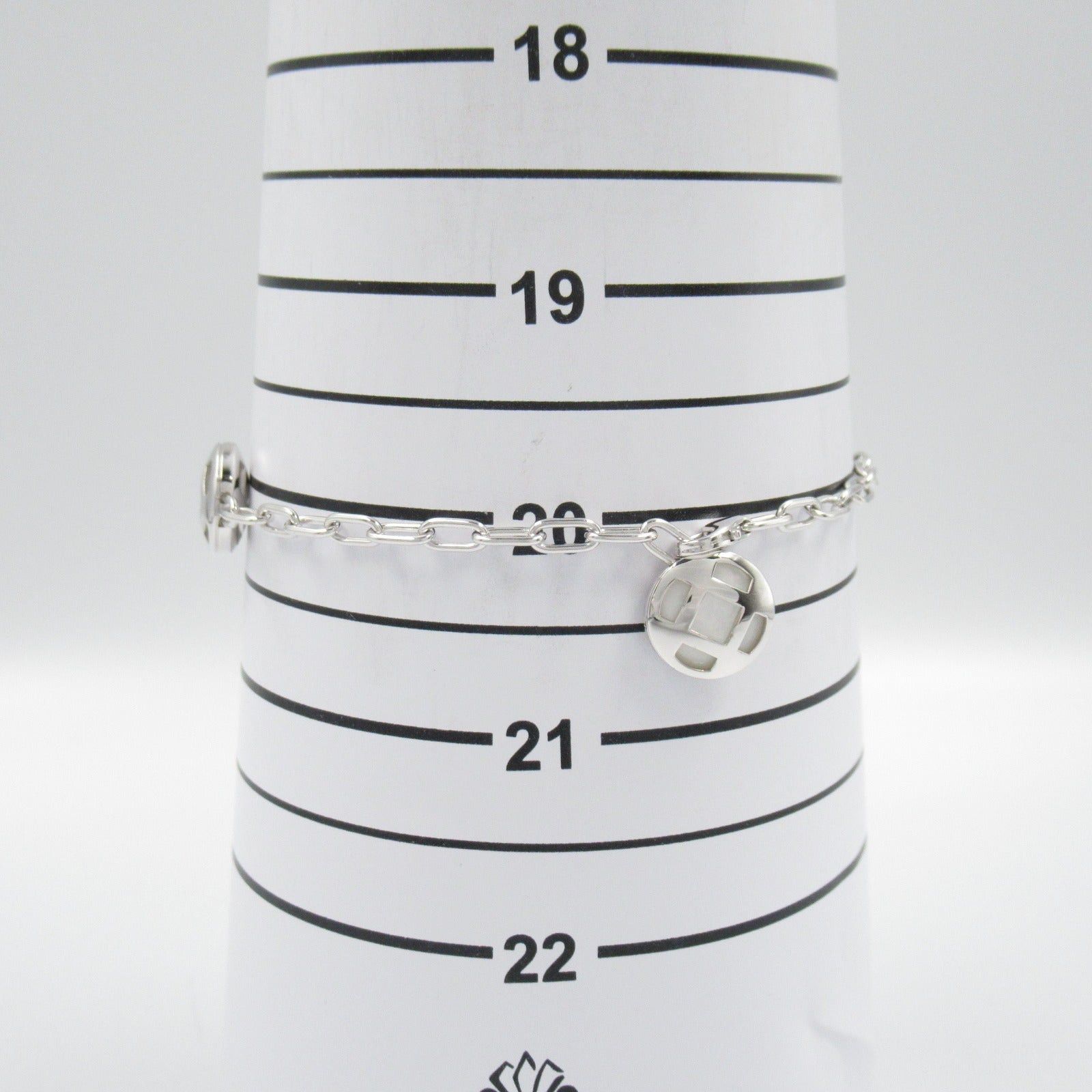 Cartier Cartier Pasha Grid Bracelet 4 Motifs Mother Of Pearl K18Wg (White Gold) White Size ONE SIZE - 7 Thumbnail