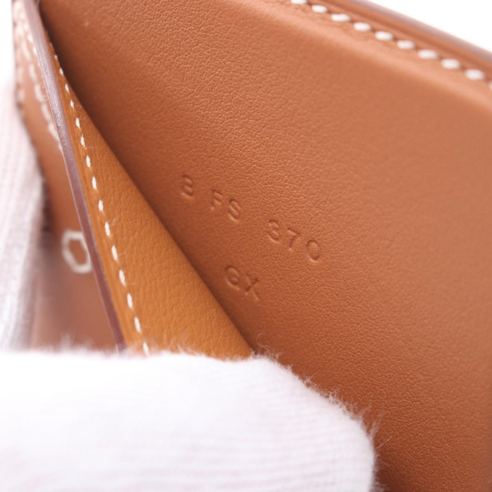 Hermes Hermes Magsafe Emman Cheval Gold Card Case Veau Epsom Light Brown B Stamp Size ONE SIZE - 5 Thumbnail