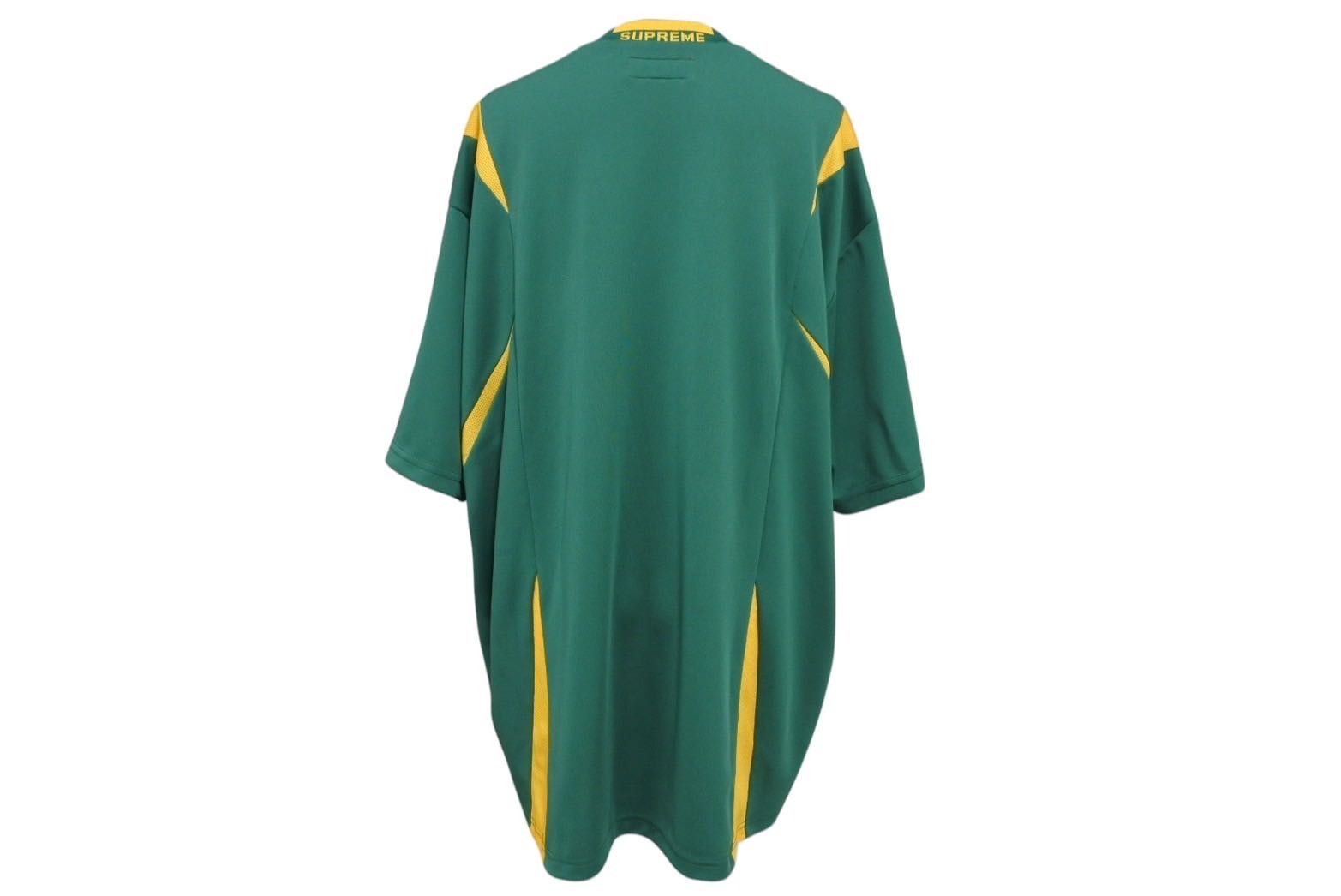 【SUPREME】CREST SOCCER JERSEY GREEN - 24FW Supreme Crest Soccer Jersey (FW24) - $98