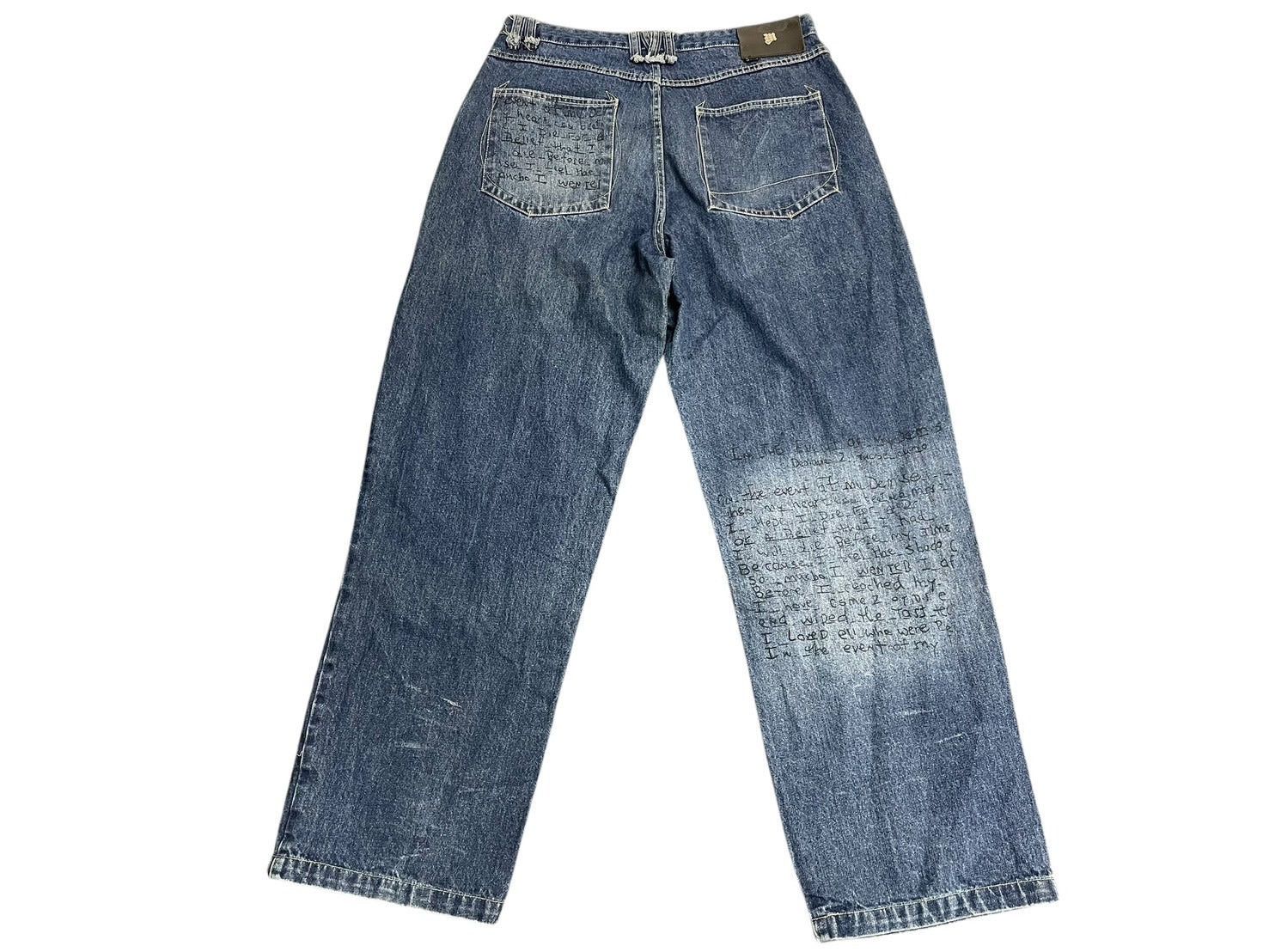 Makaveli makaveli baggy denim 90s size 36 Size US 30 / EU 46 - 2 Thumbnail