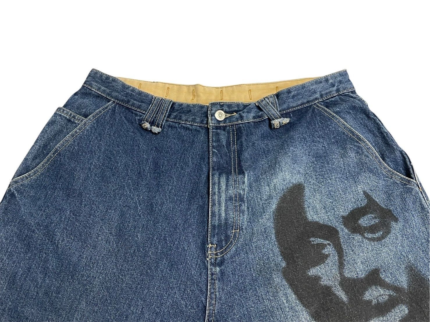 Makaveli makaveli baggy denim 90s size 36 Size US 30 / EU 46 - 3 Thumbnail