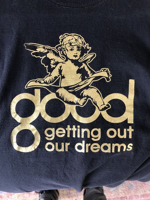 Good Music Merchandise Getting Out Our Dreams Angel Tee | Grailed