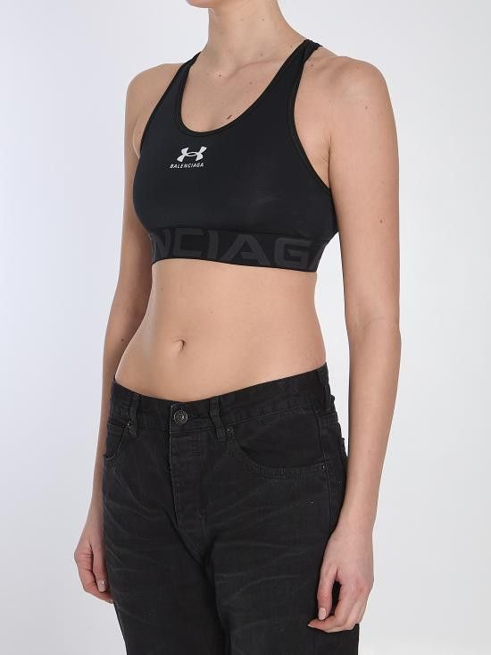 Balenciaga BALENCIAGA Women Tops 814297 BLACK Size M / US 6-8 / IT 42-44 - 2 Thumbnail