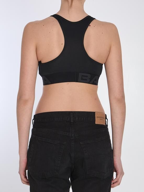 Balenciaga BALENCIAGA Women Tops 814297 BLACK Size M / US 6-8 / IT 42-44 - 4 Thumbnail