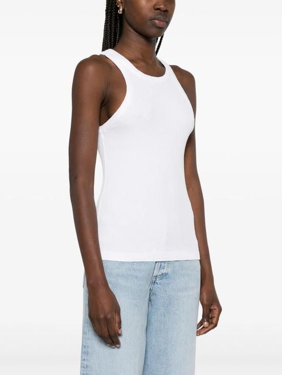 Agolde AGOLDE Women Tops A73561260 WHT WHITE Size M / US 6-8 / IT 42-44 - 3 Thumbnail