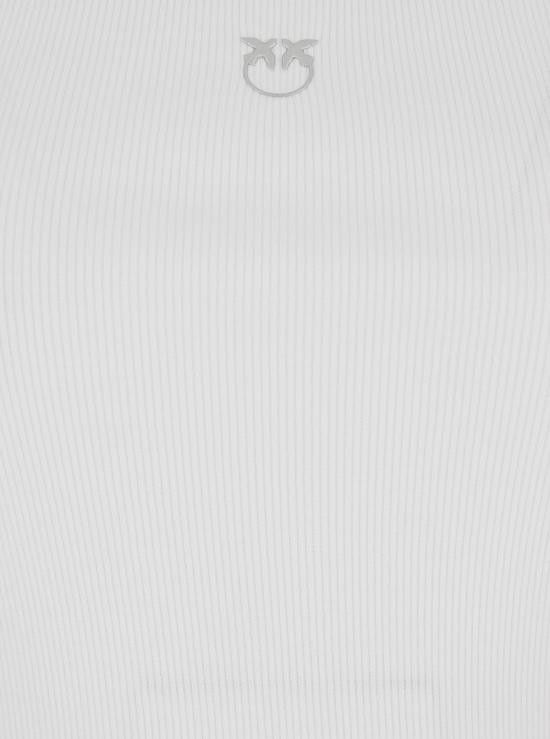 Pinko PINKO Women Tops 100807A2C1Z04 White Size L / US 10 / IT 46 - 3 Thumbnail
