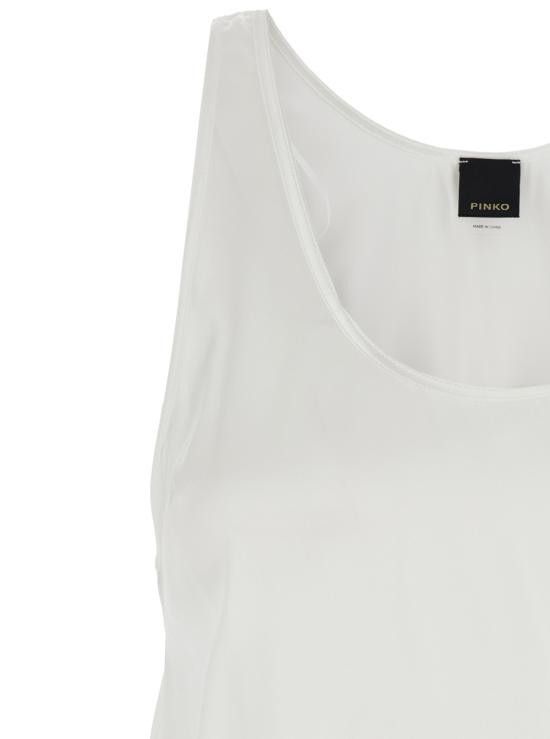 Pinko PINKO Women Tops 104670A2JRZ05 White Size M / US 6-8 / IT 42-44 - 3 Thumbnail