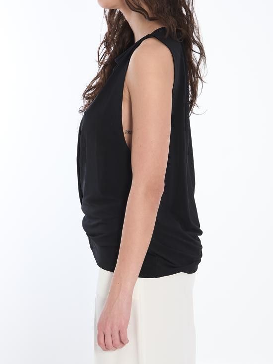 Jacquemus JACQUEMUS Women Tops 251TO122 BLACK Size M / US 6-8 / IT 42-44 - 3 Thumbnail
