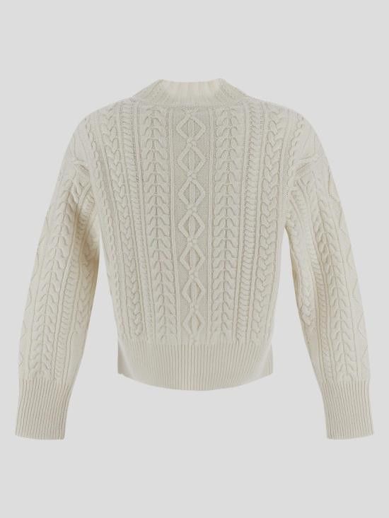 Max Mara MAX MARA Women Hoodies 2511361041600 001 White Size M / US 6-8 / IT 42-44 - 2 Thumbnail